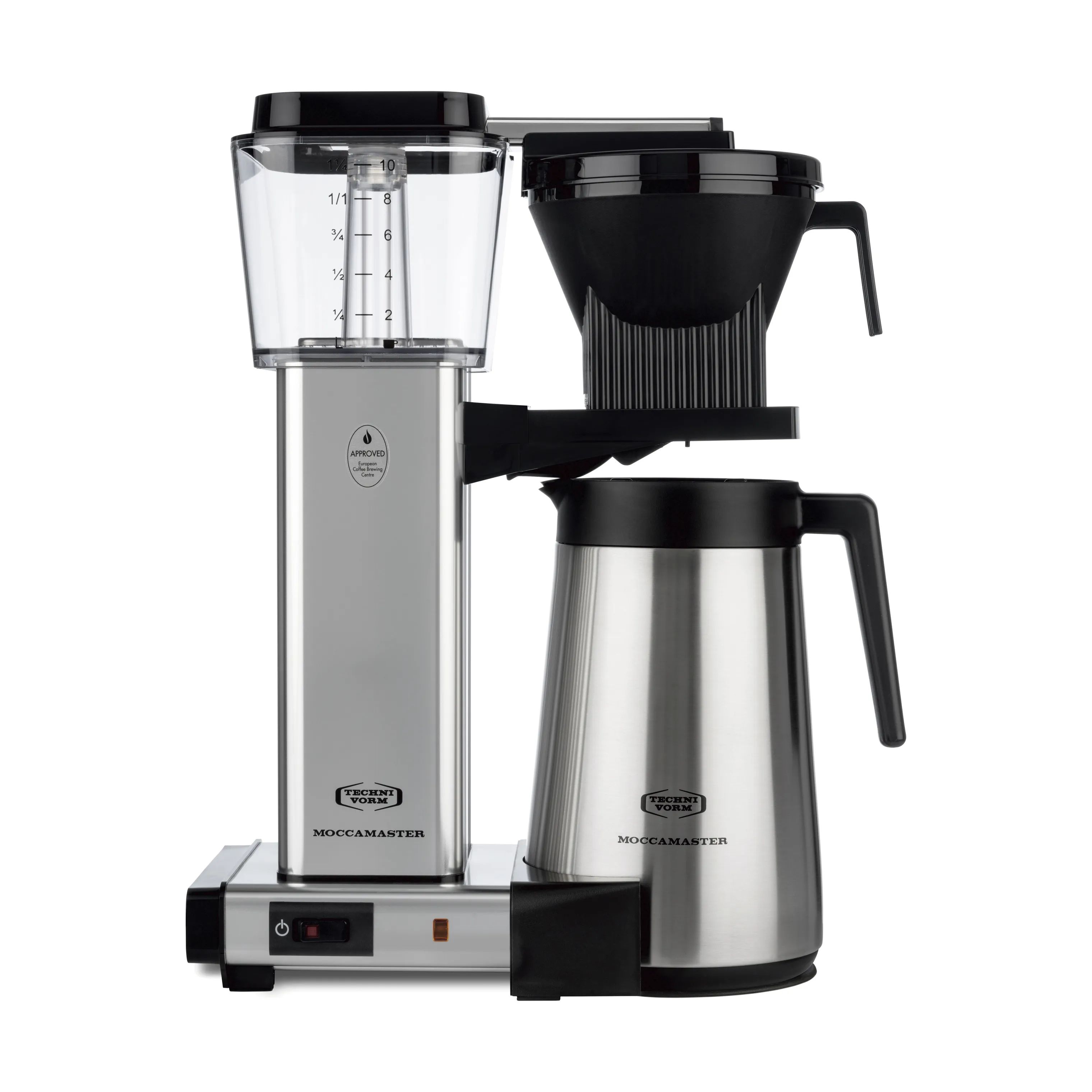 Moccamaster Kaffemaskiner Thermo Automatic i Sølvfarvet, 1