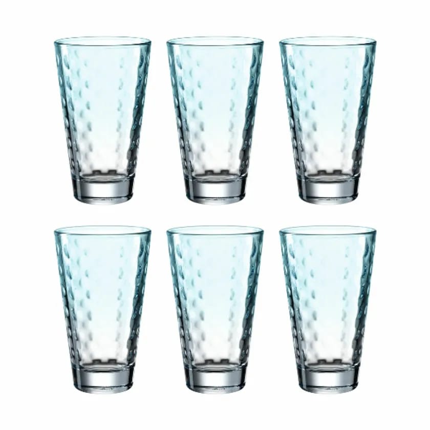 Leonardo Vandglas Leonardo Vandglas - 6 stk. i Klar/mint, 30 cl, 1