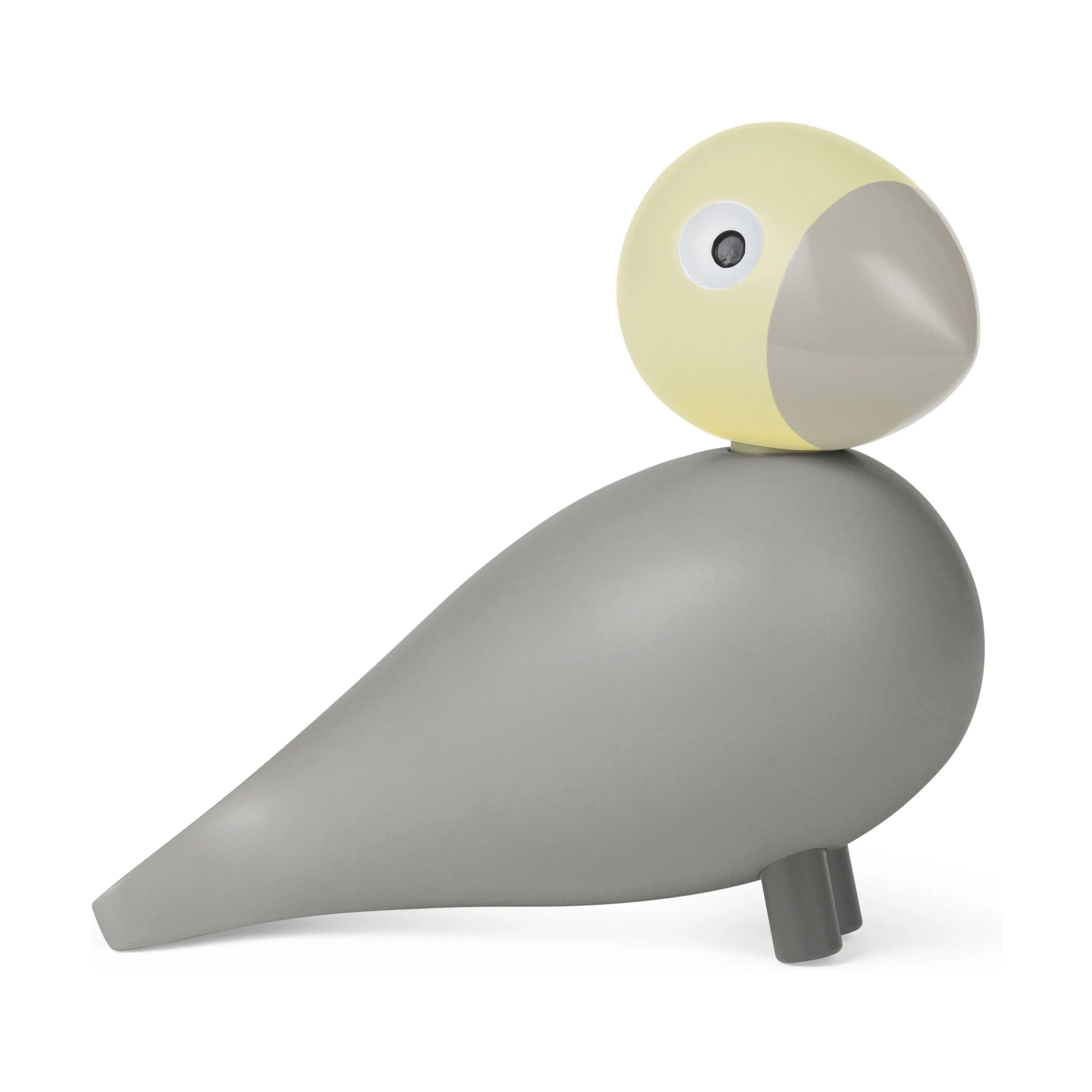 Kay Bojesen Dyrefigurer Birds Havefugl - Lulu i Grå/Creme, 1