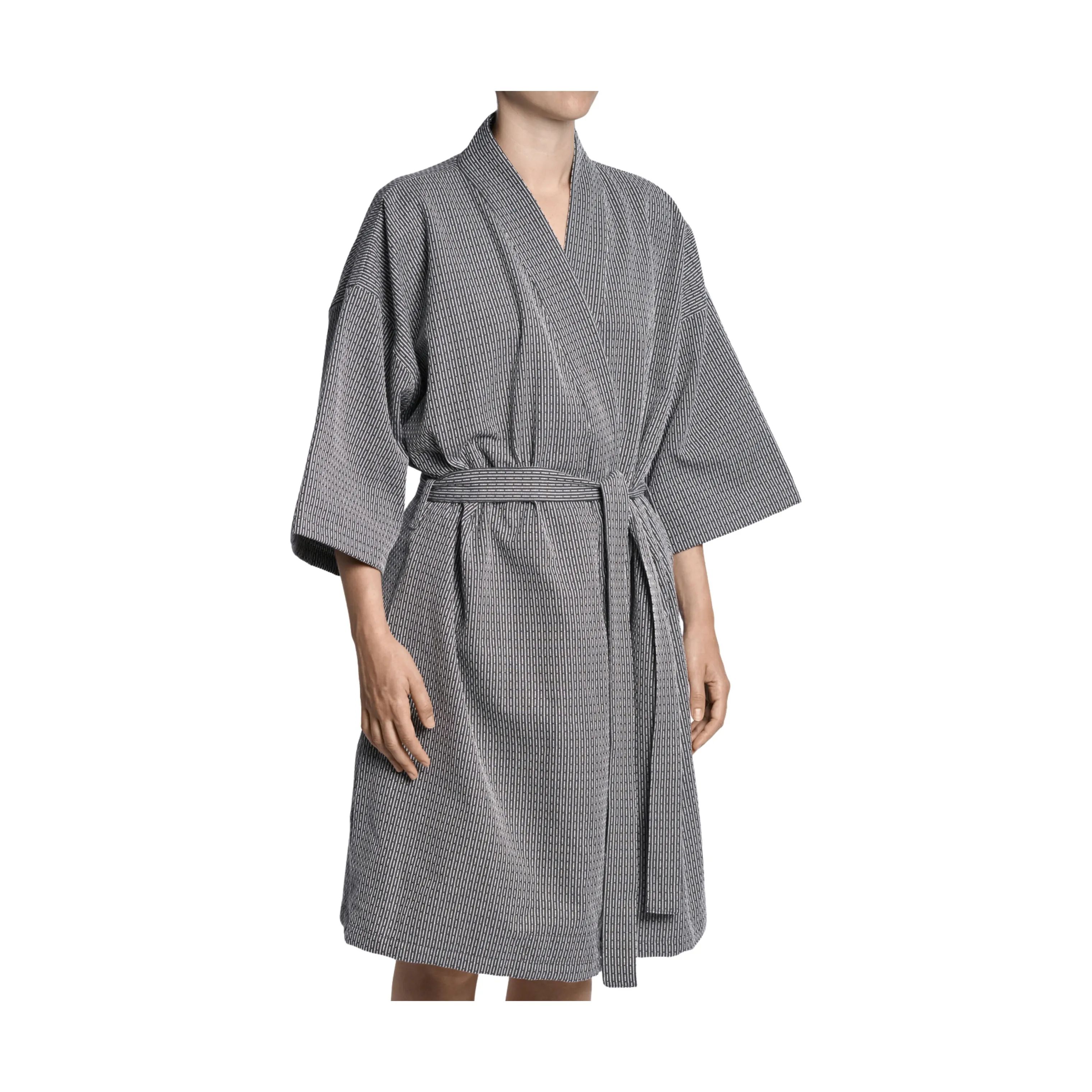 The Organic Company Morgenkåber Wellness Badekåbe i 111 Evening grey, S/M, 1