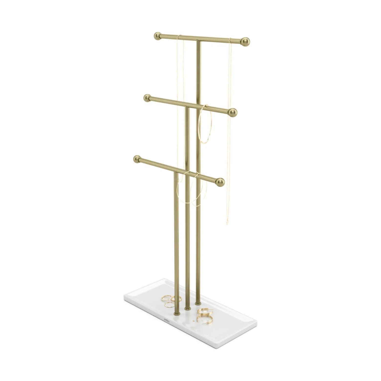 Umbra Småopbevaring Trigem Smykkestativ i brass, 1