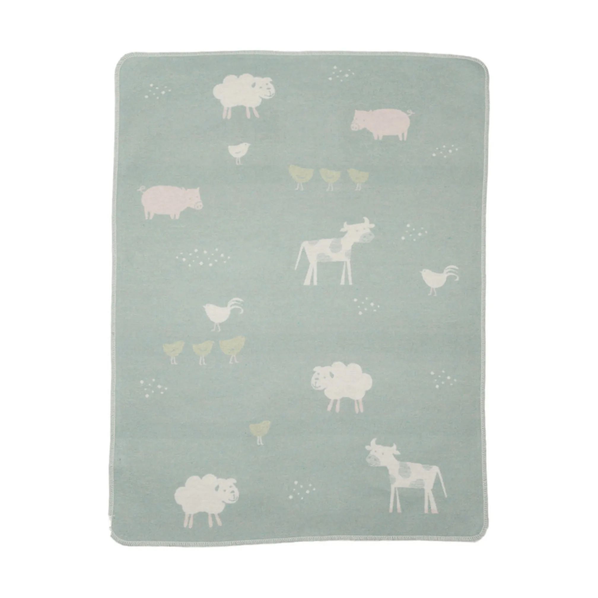 Fussenegger Plaider Plaid i green, 1
