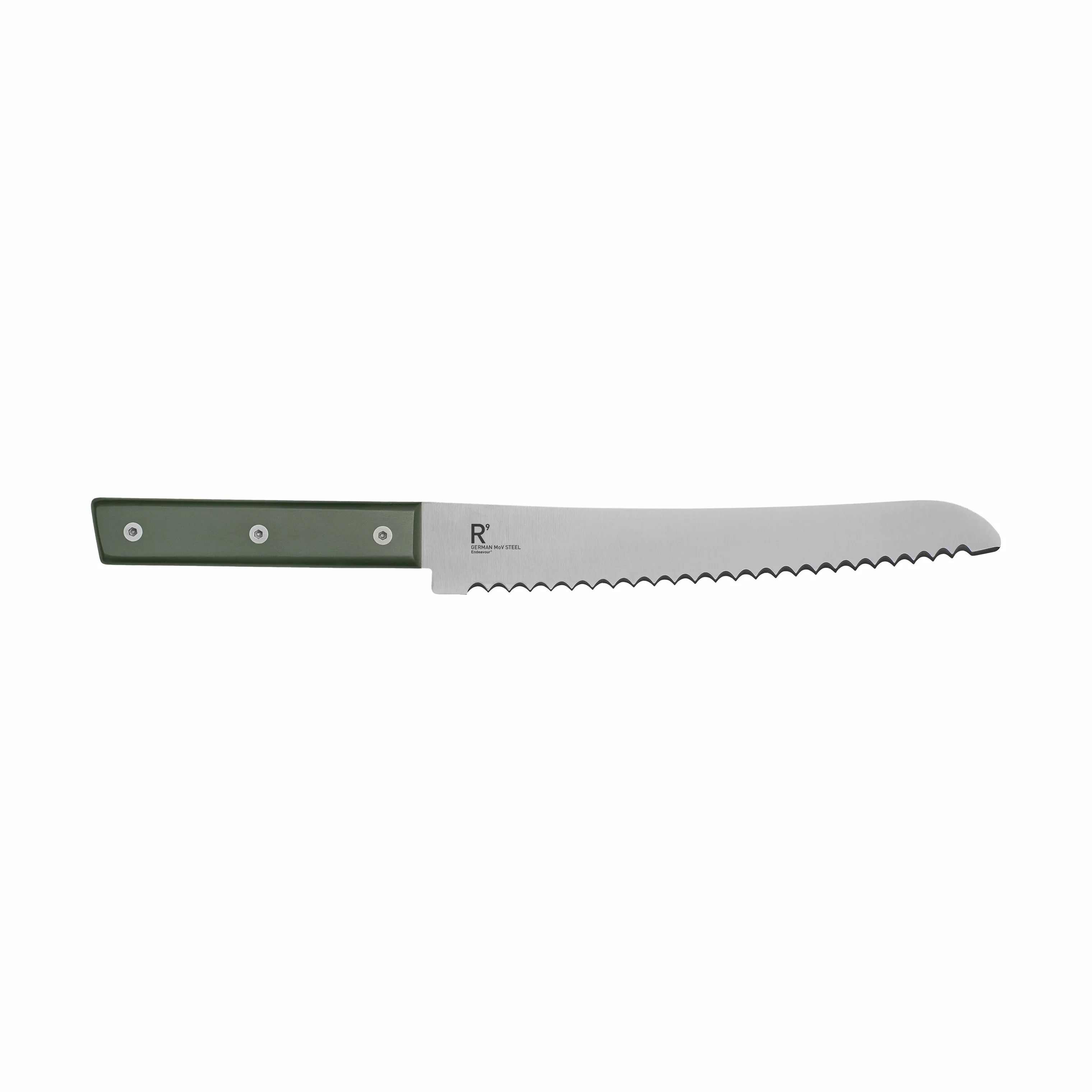 Endeavour Brødknive Resolution Brødkniv i grøn, 1
