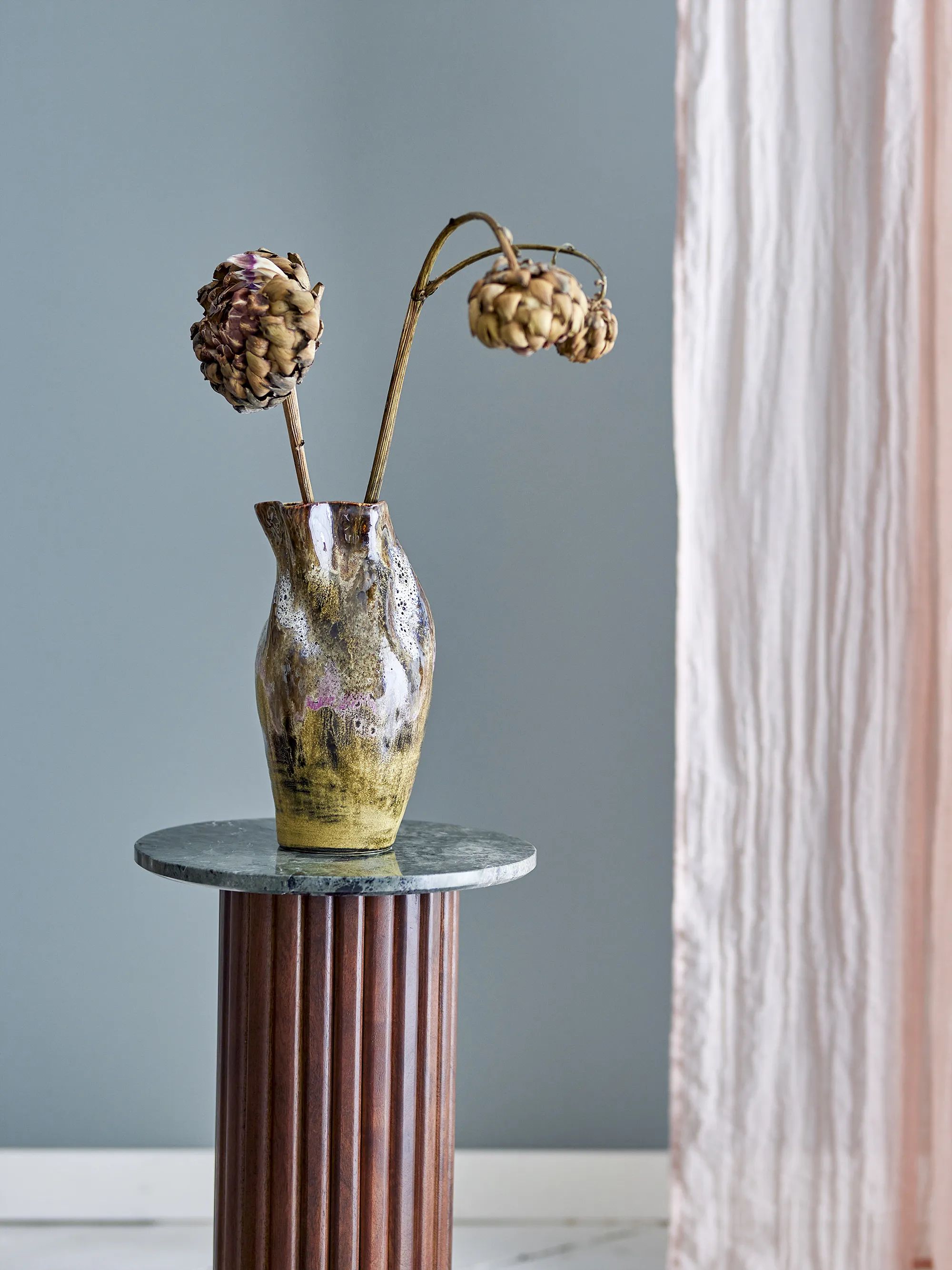 Bloomingville Vaser Benoit Vase i Brun, 2