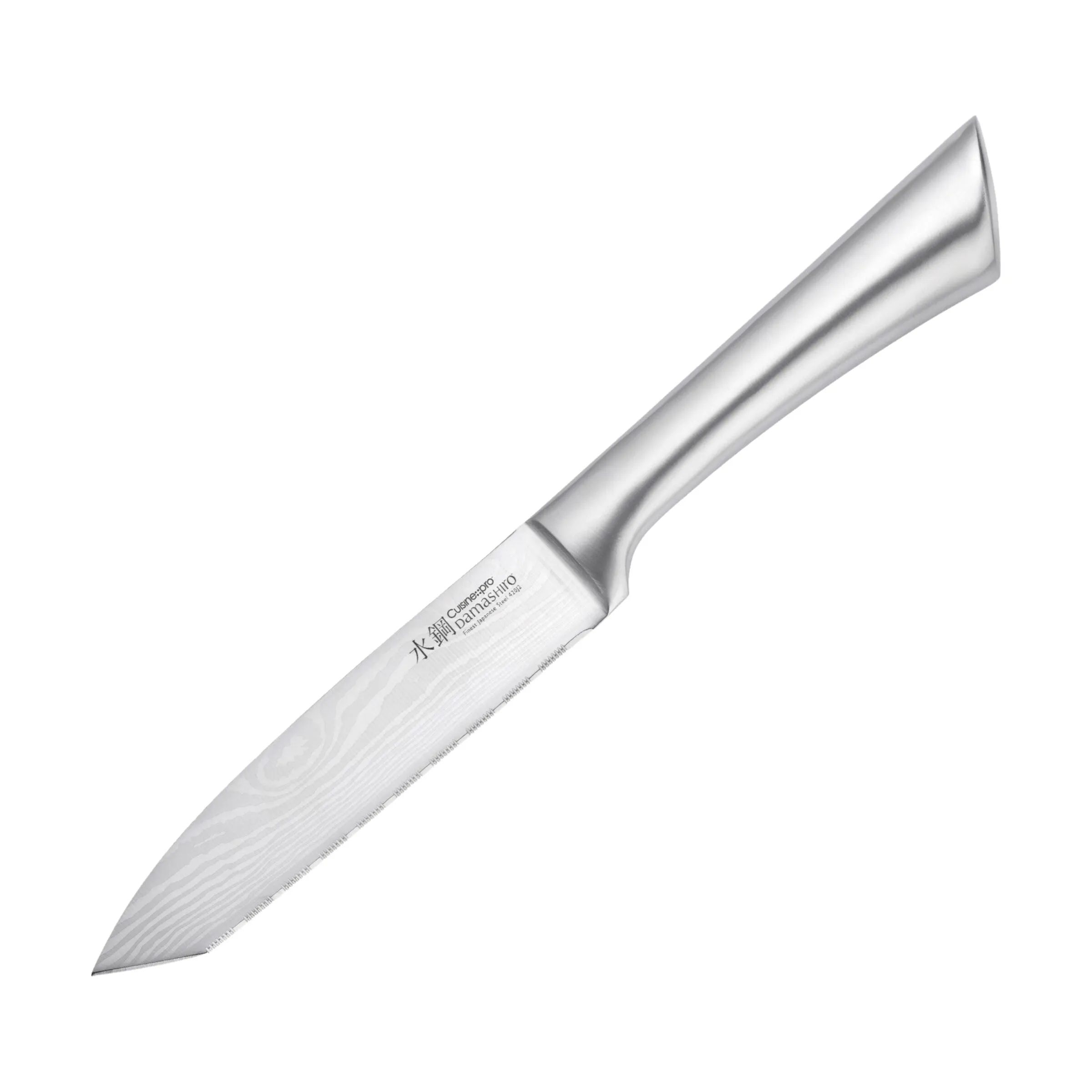 THE CUSTOM CHEF™ Universalknive Cuisine::pro®
Damashiro® Cuisine::pro Damashiro® Try Me Universalkniv i Sølvfarvet, 1