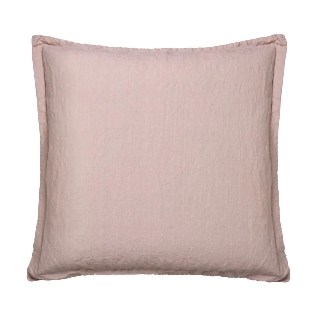 Broste Copenhagen Pyntepudebetræk Linn Pudebetræk i Mauve Pink, B60 x L60 cm, 1