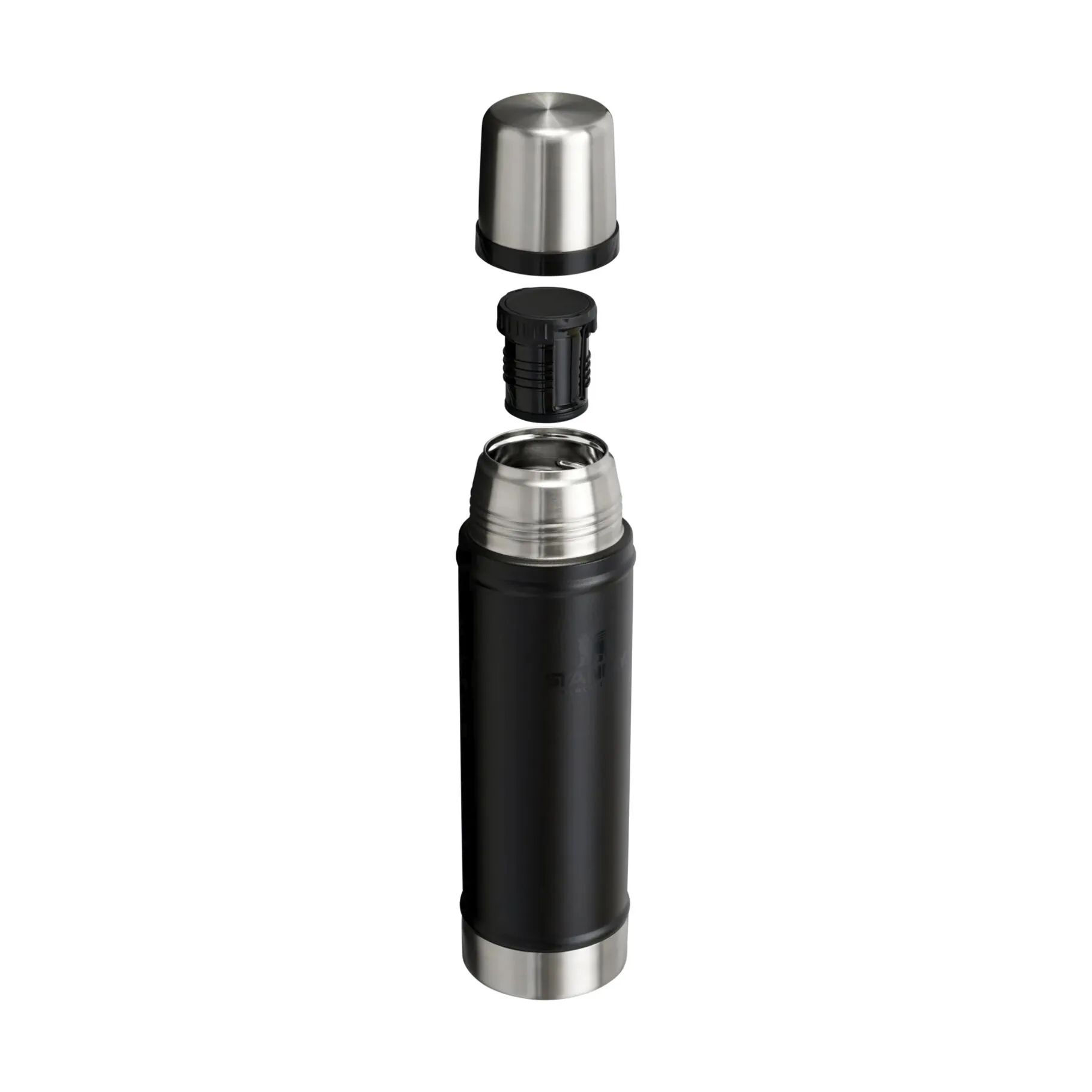 Stanley Termoflasker Legendary Champ Legendary Classic Termoflaske i Sort, 0.6 L, 2