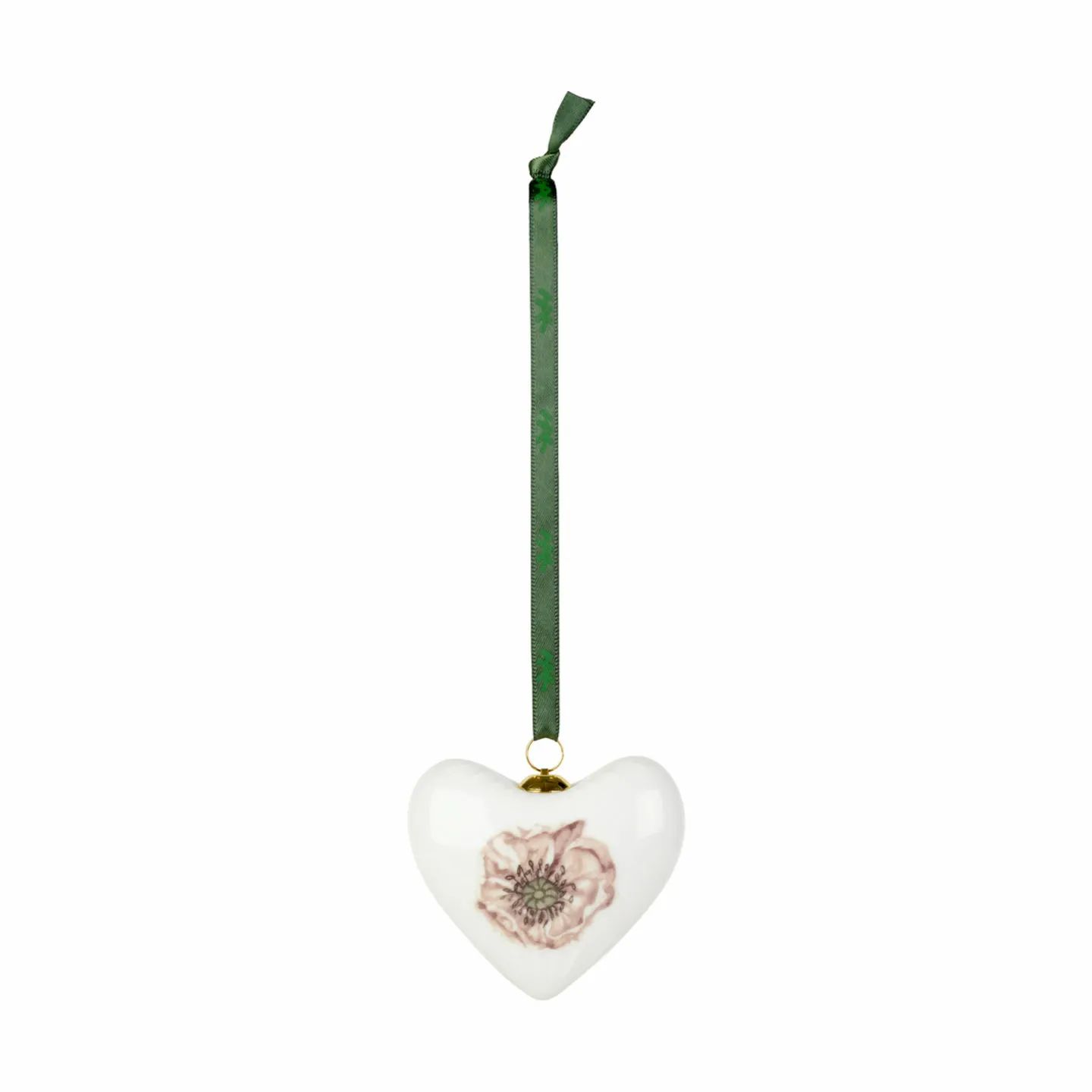 Kähler Påskeæg og ophæng Hammershøi Poppy Ophæng i hvid, 6,9 cm, 1