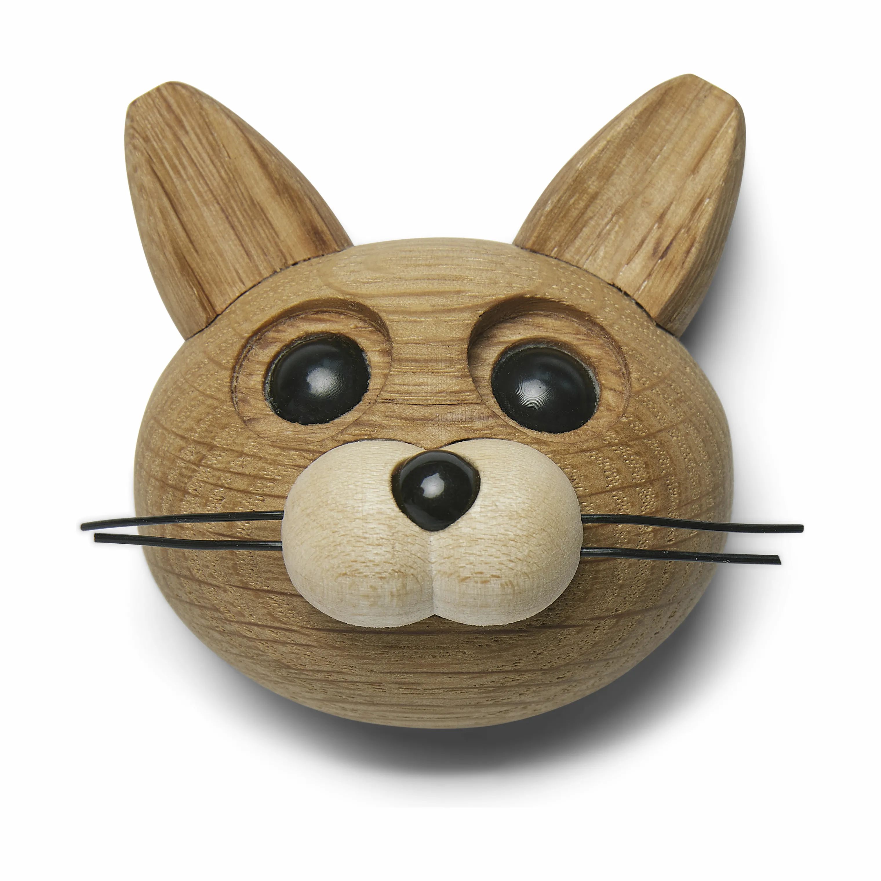 Spring Copenhagen Dyrefigurer Magnet Kat Lucky i Natur, 1