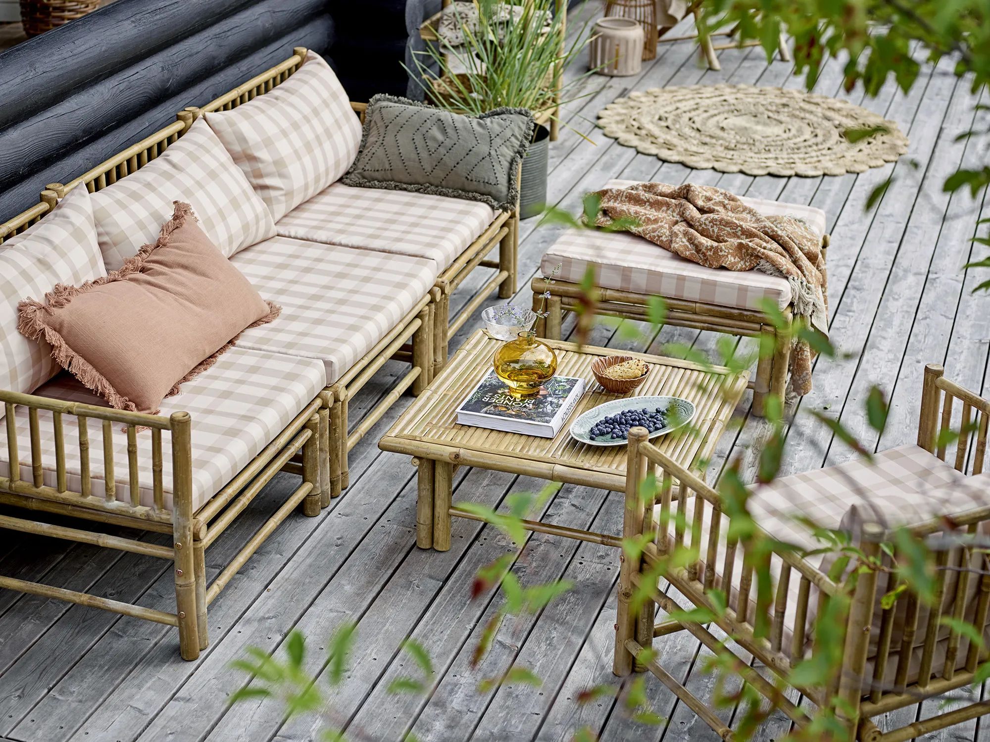 Bloomingville Havesofaer Korfu Modul Havesofa - Venstre Hjørne i Natur, Venstre hjørne, 2