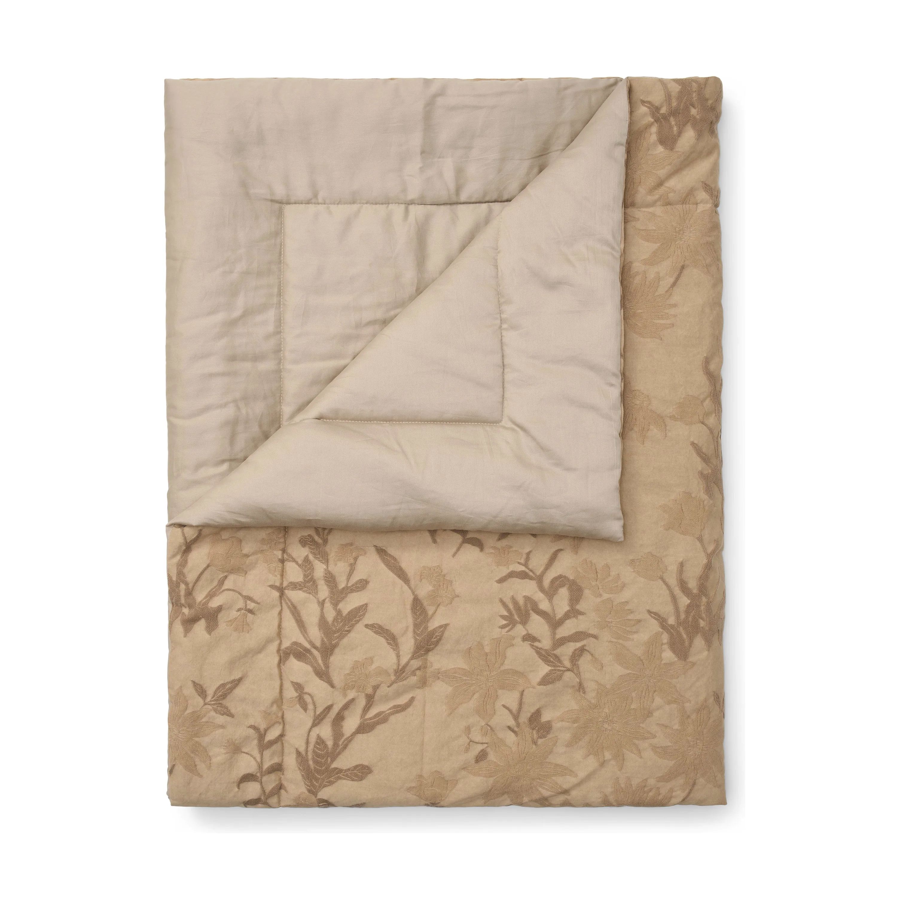 Essenza Sengetæpper Claudine Sengetæppe i Golden sand, B150 x L200 cm, 1