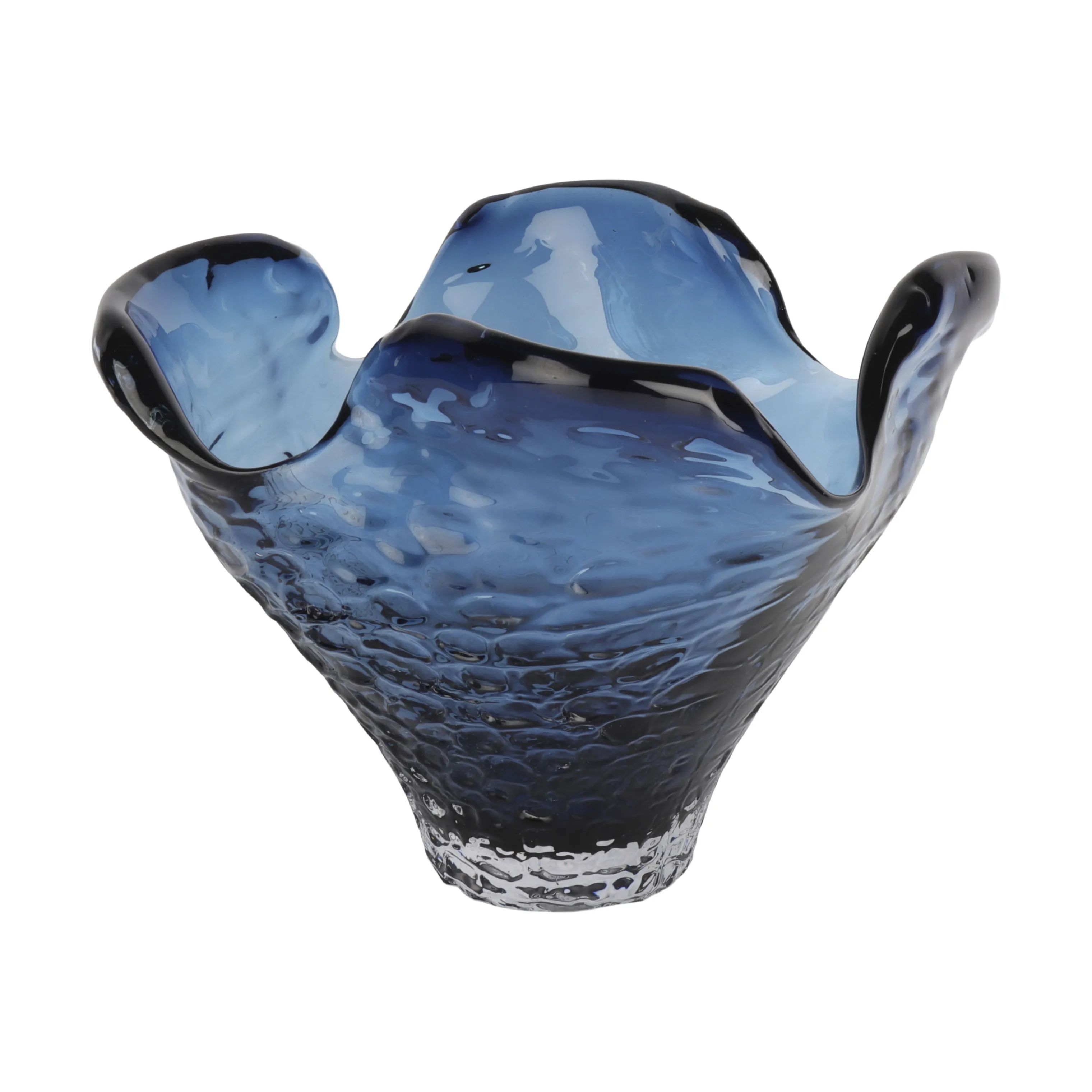 CASA Living Vaser Flower Glasskål i Blå, 1