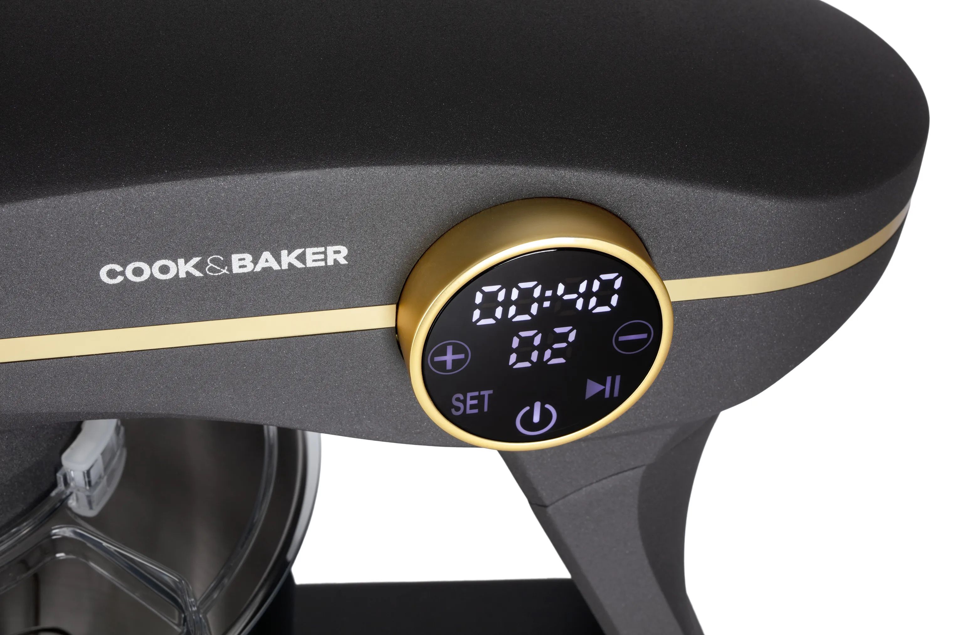 Cook & Baker Røremaskiner Røremaskine i sort/guld, 3
