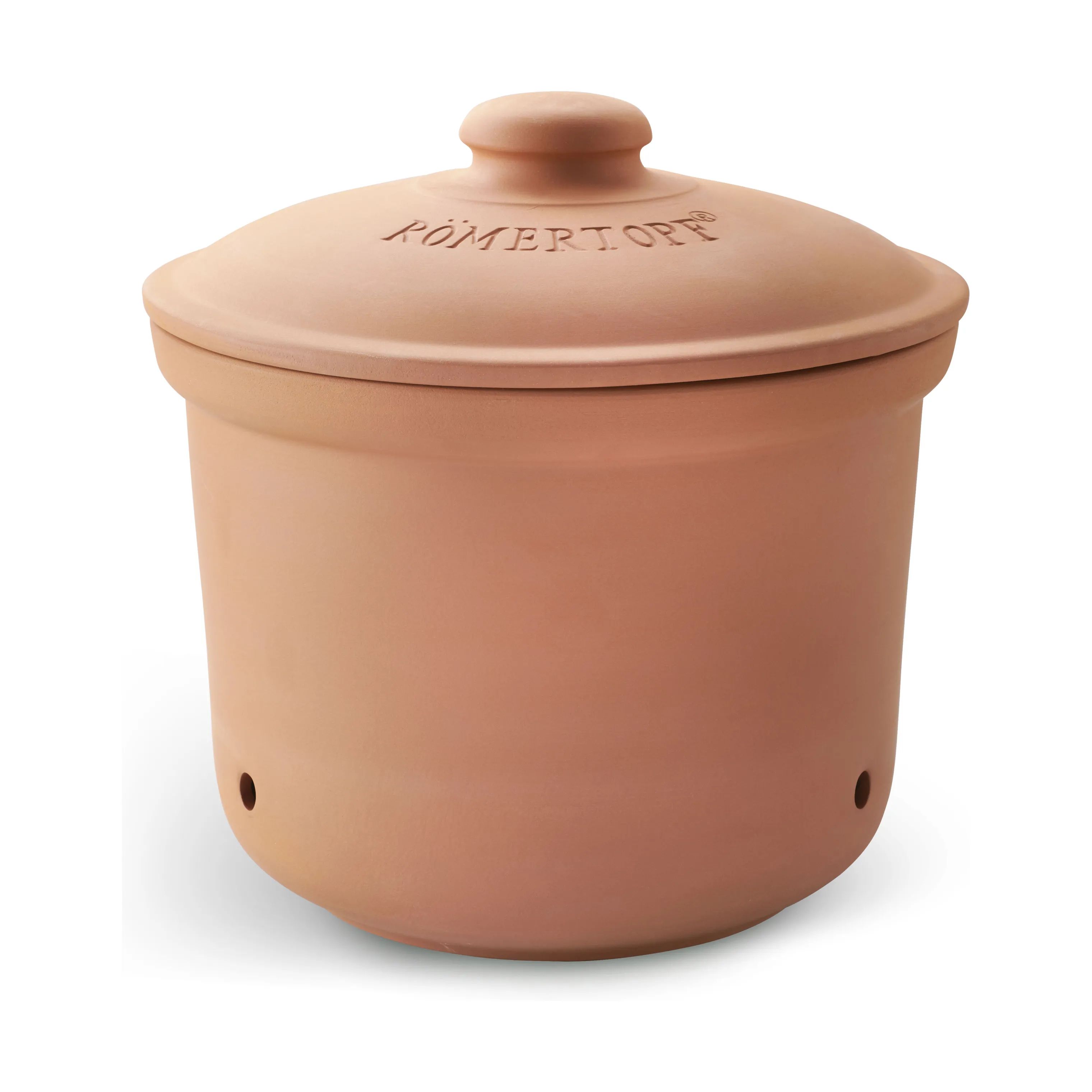 Römertopf Krukker med låg Opbevaringskrukke - Maxi Plus i Maxi Terracotta, 5,5 L, 1