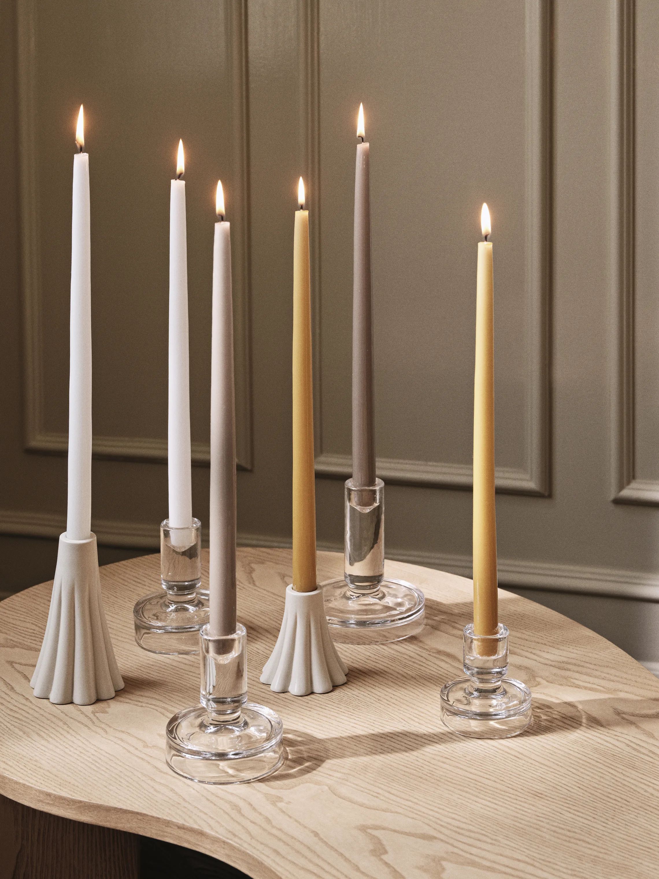 Broste Copenhagen Kronelysestage Heli Lysestage i 14 cm, 2