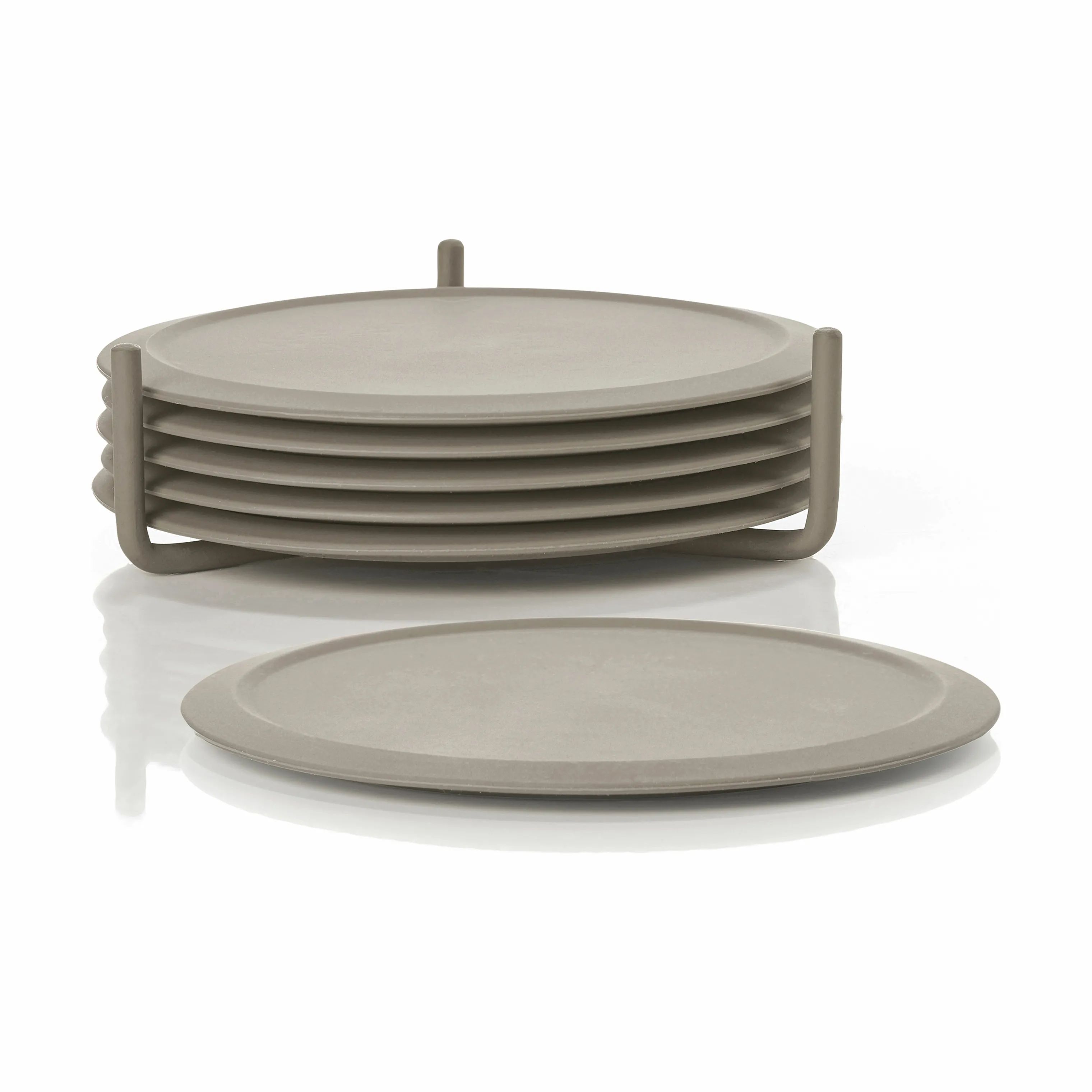 Zone Glasbrikker og coasters Singles Glasbrikker - 6 stk. i Brun, 4