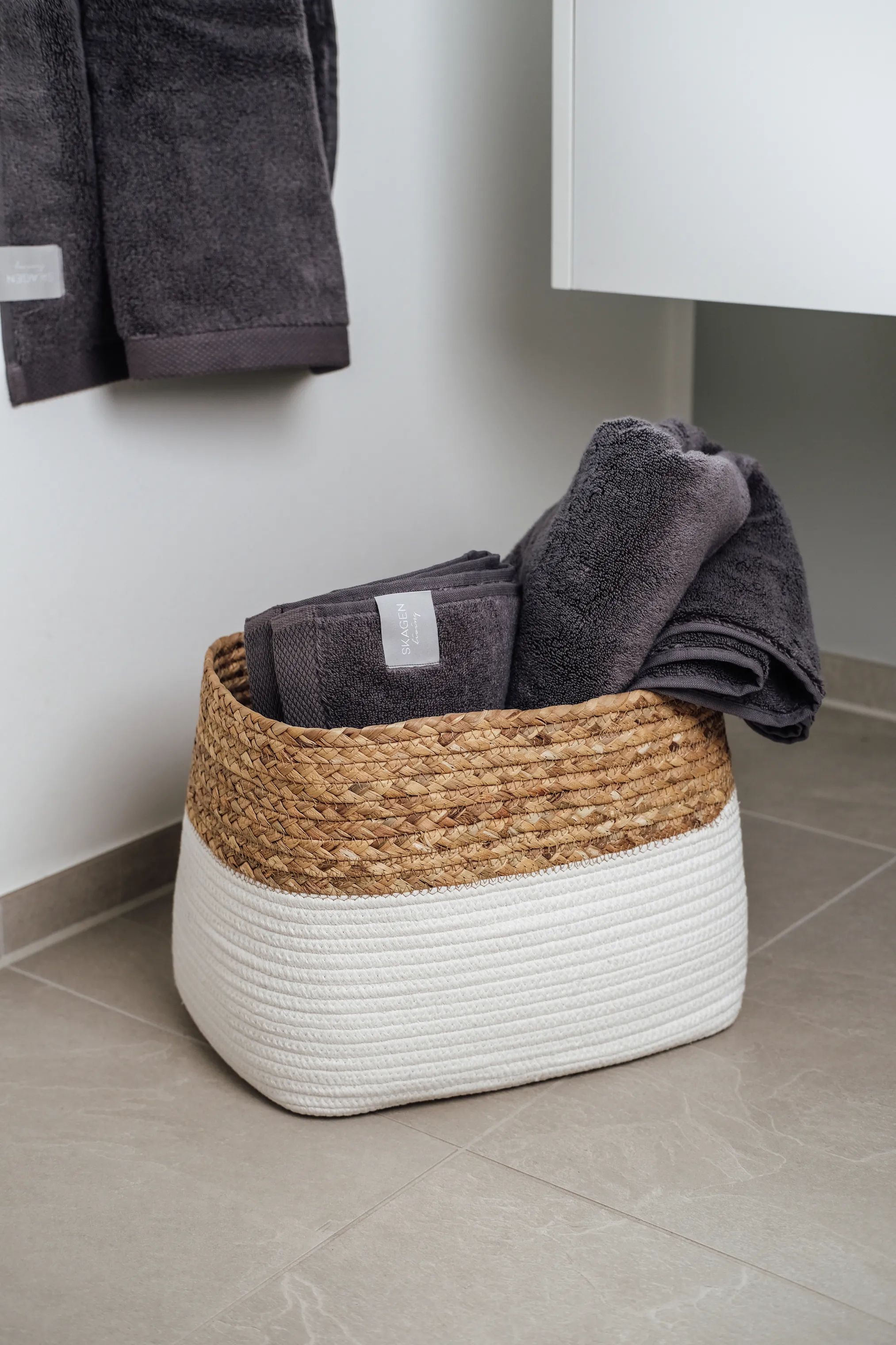 SKAGEN living Håndklæder Håndklæde i Grå, B70 x L140 cm, 4