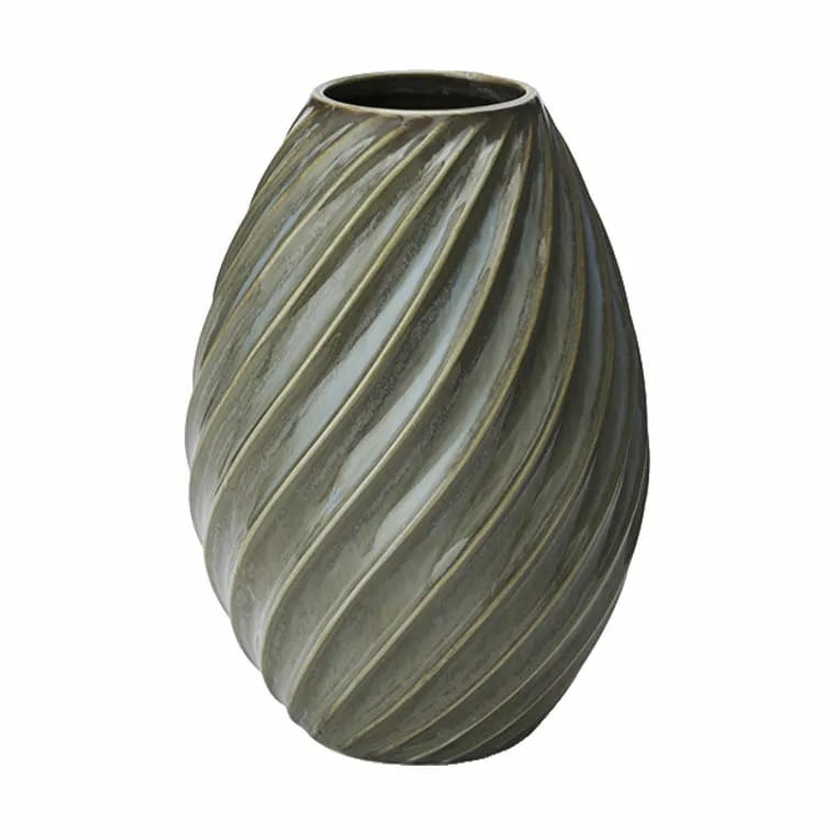 Morsø Vaser River Vase i Gråblå, 16 cm, 1