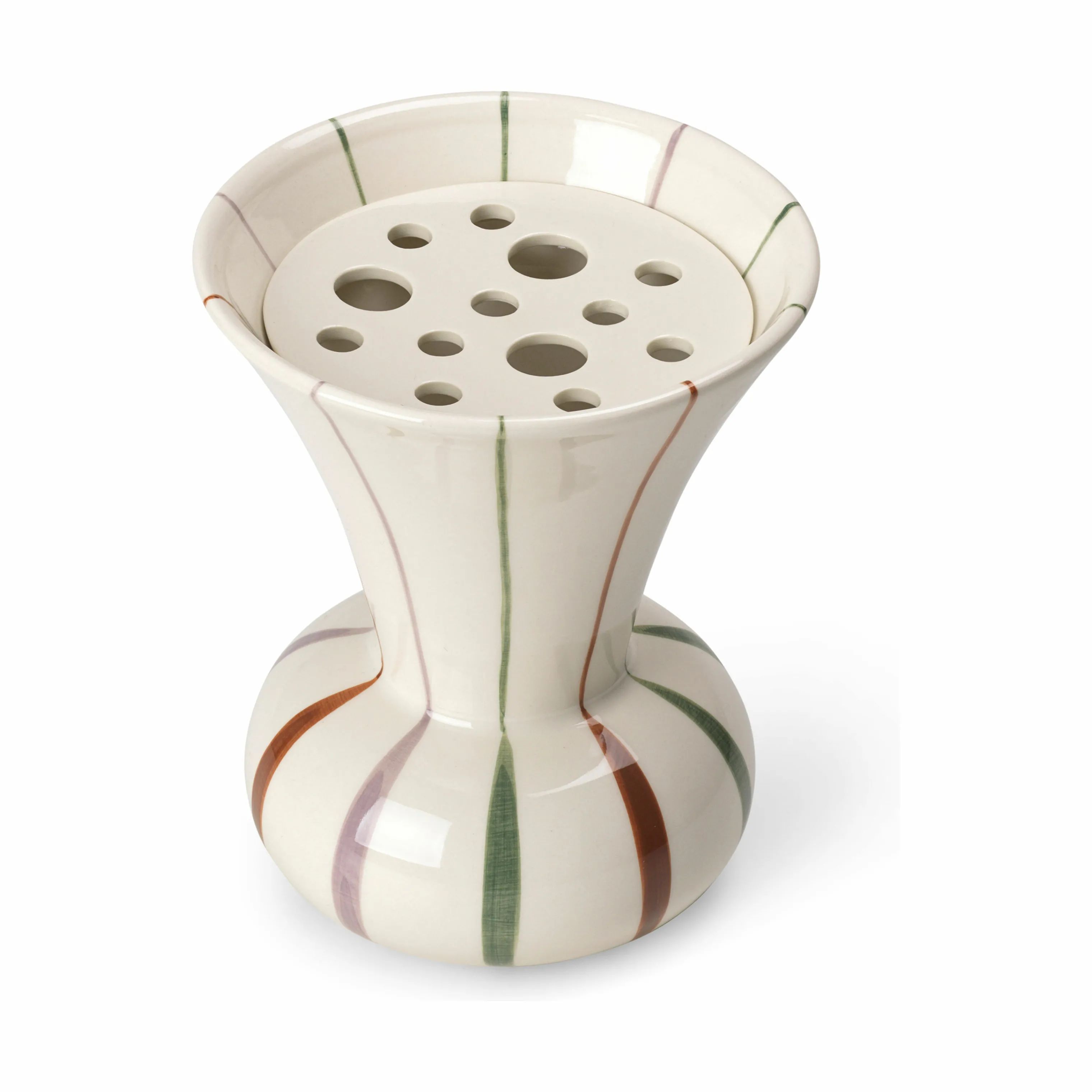 Kähler Vaser Signature Vase i multifarvet, 15 cm, 4
