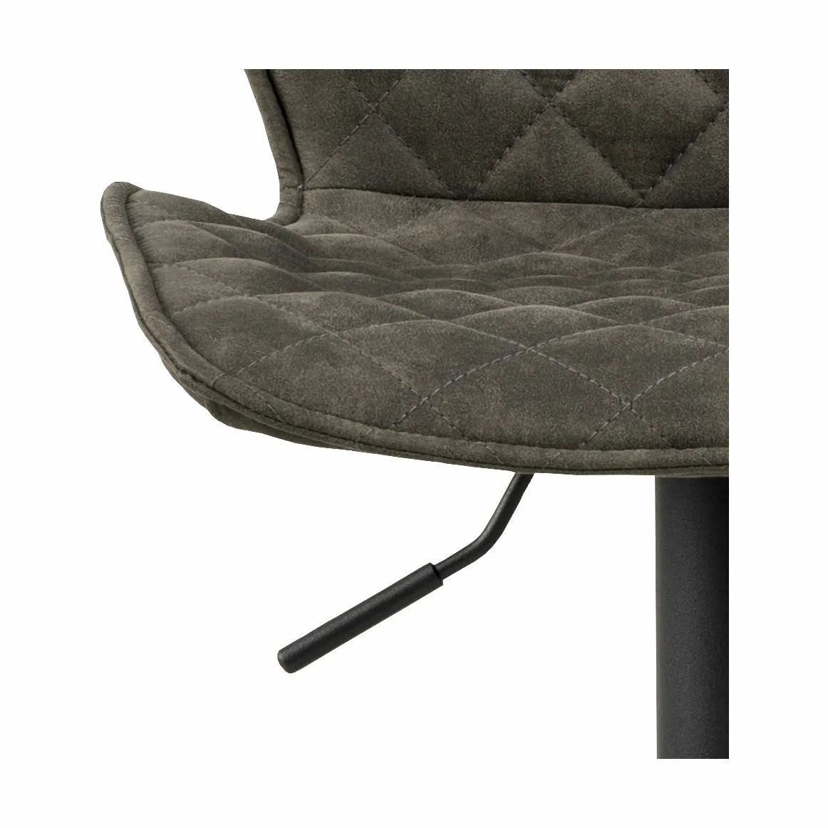 CASA Living Barstole Naomi Barstol - 2 stk. i antracit, 3