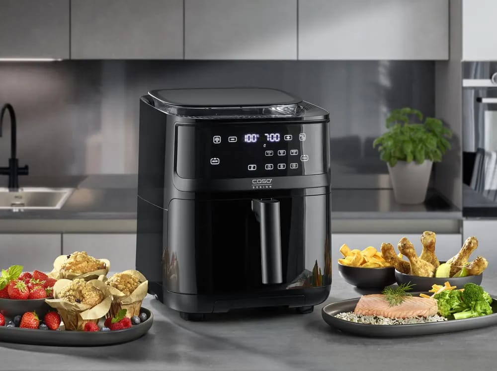 Caso Airfryers Airfry and Steam Airfryer i sort, 5