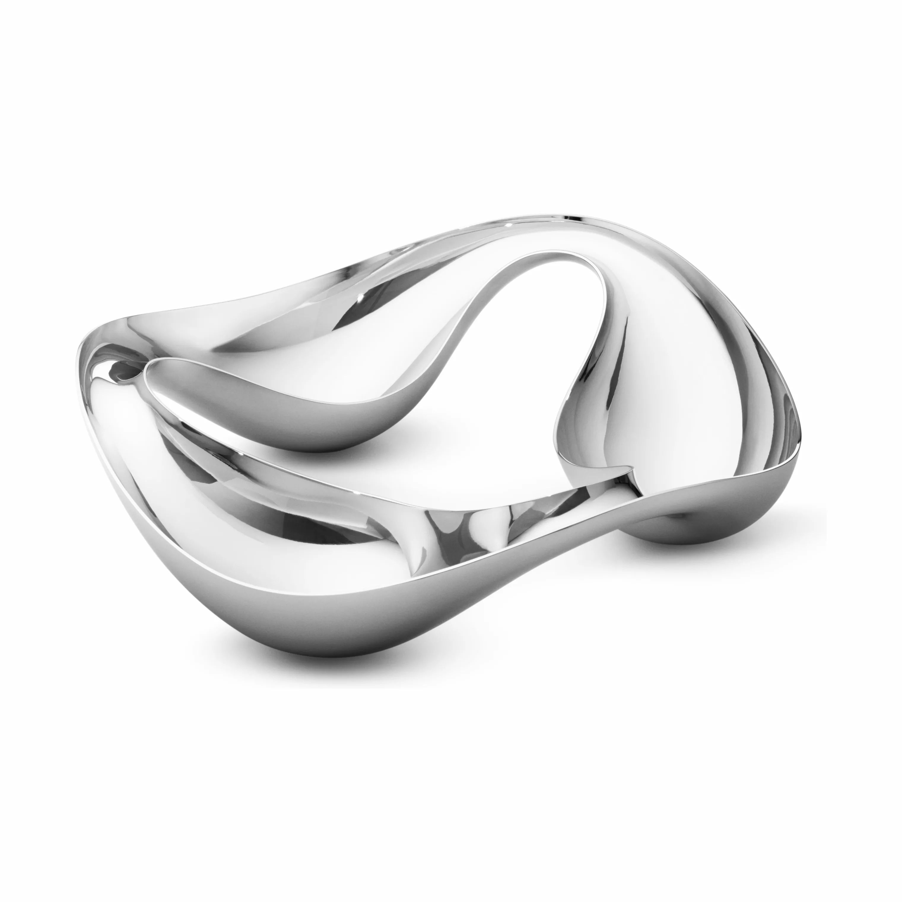 Georg Jensen Serveringsskåle Cobra Snackskål i Stål, 27 cm, 1