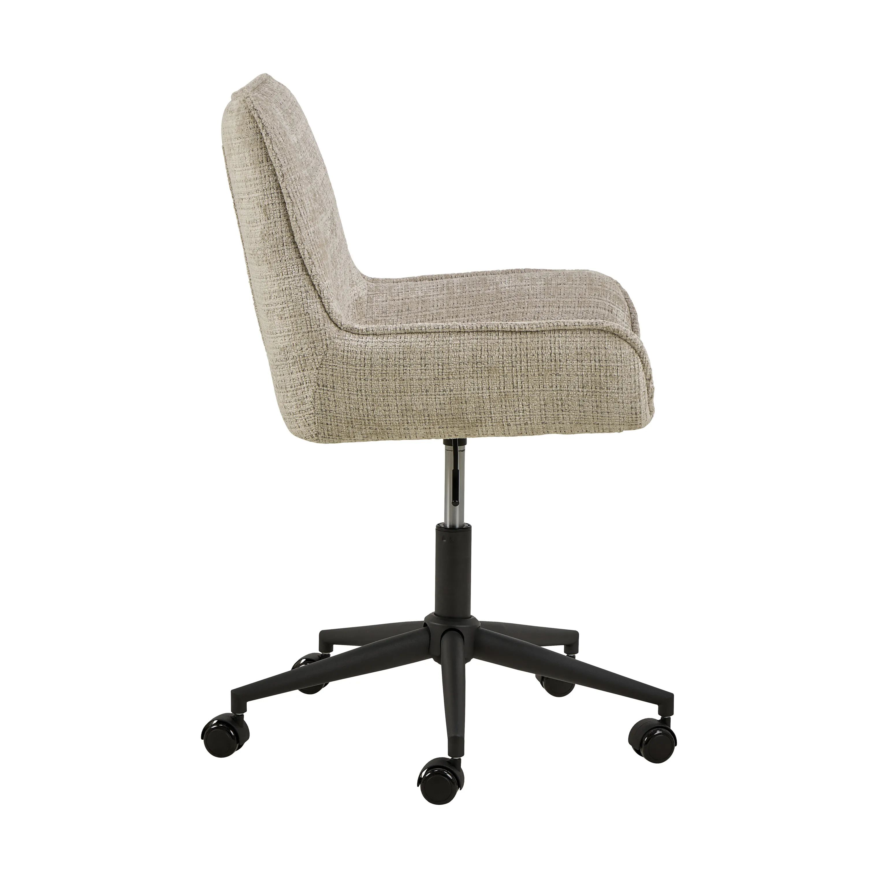CASA Living Skrivebordsstole Eddie Skrivebordsstol i Beige, 4