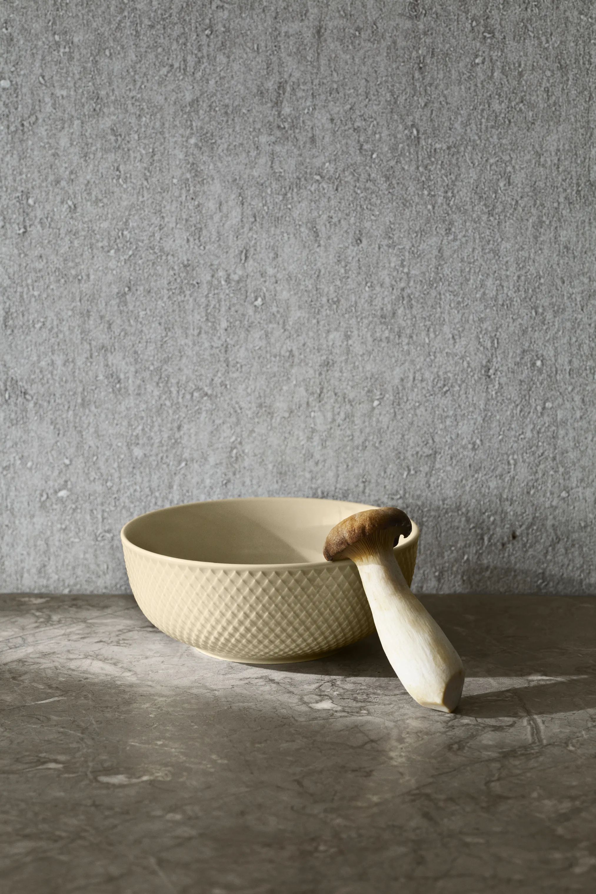 Lyngby Porcelæn Skåle Rhombe Earth Skål i Marble, 5