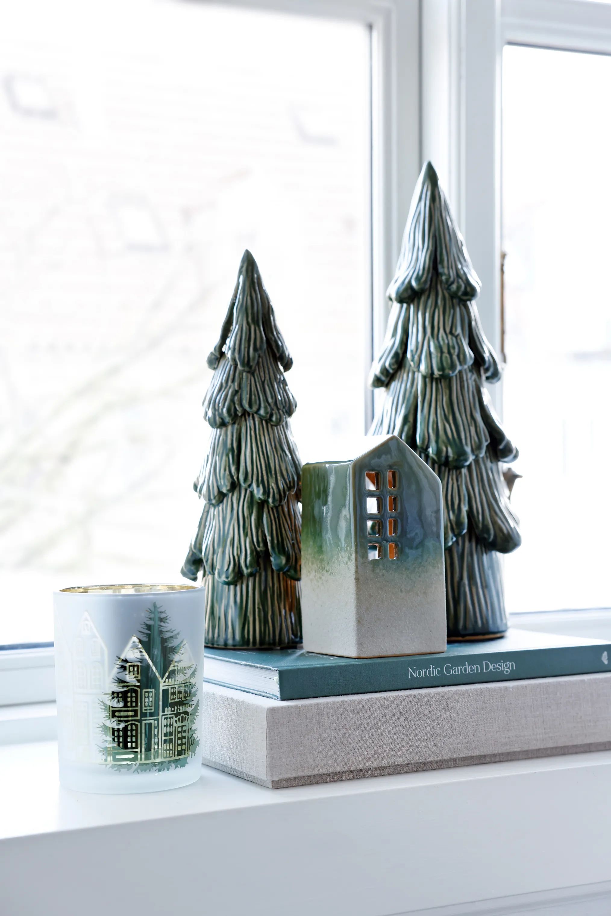 Casa Christmas Lysdekoration Lyshus i 15,2 cm, 2