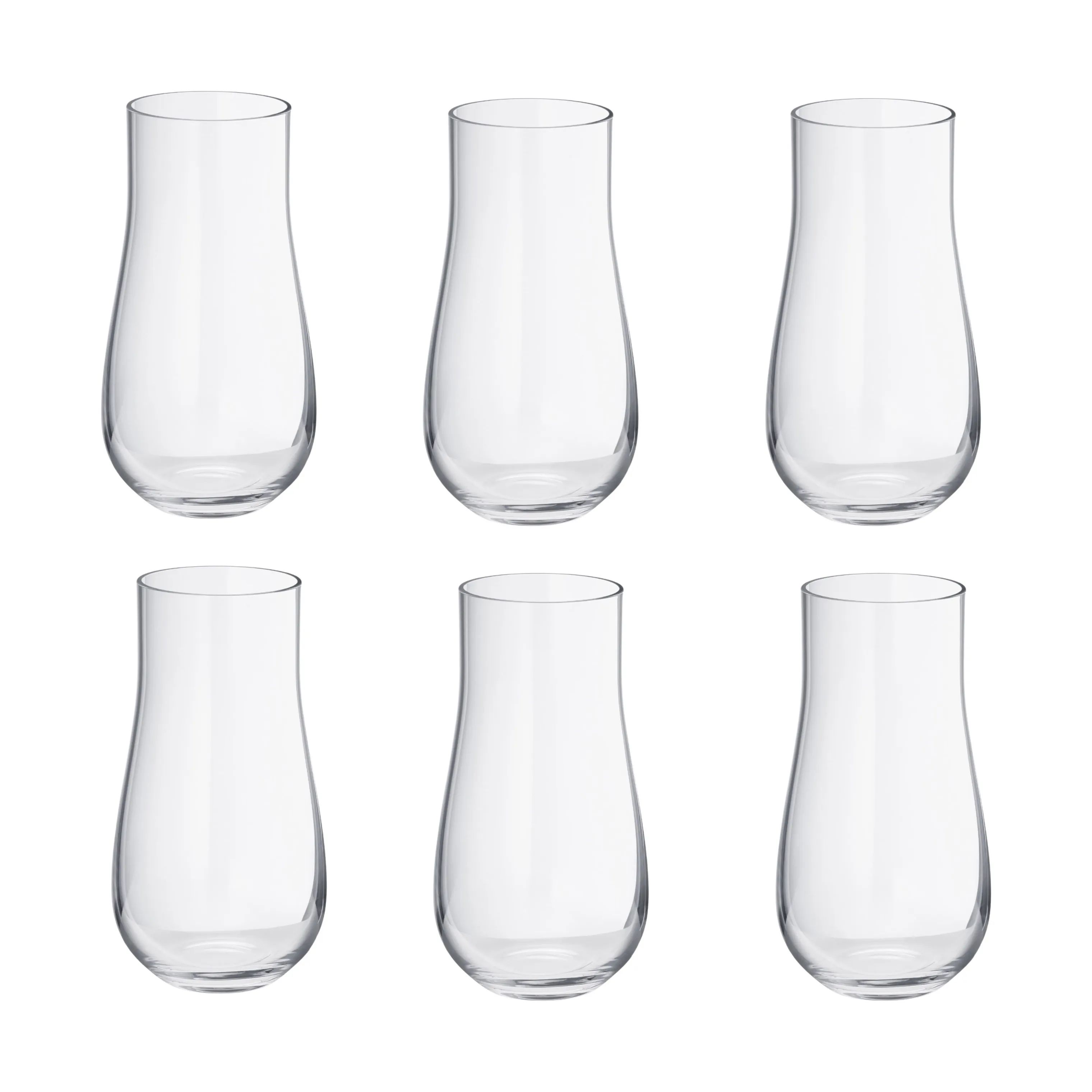 Georg Jensen Vandglas Sky Glas - 6 stk. i Klar, 45 cl, 1