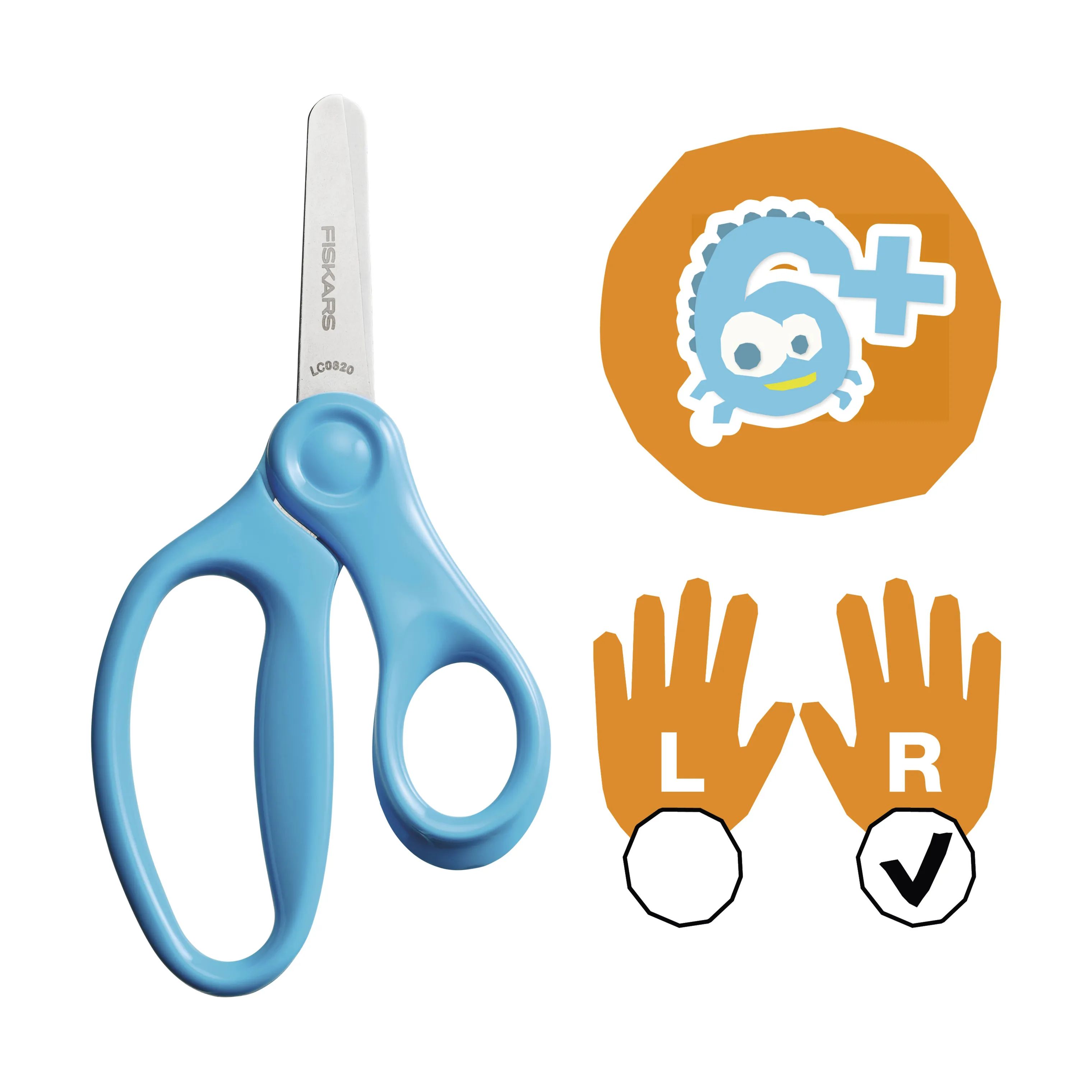 Fiskars Øvrige bøger Cut & Learn Aktivitetsbog m. saks - 6 år i Multifarvet, 4