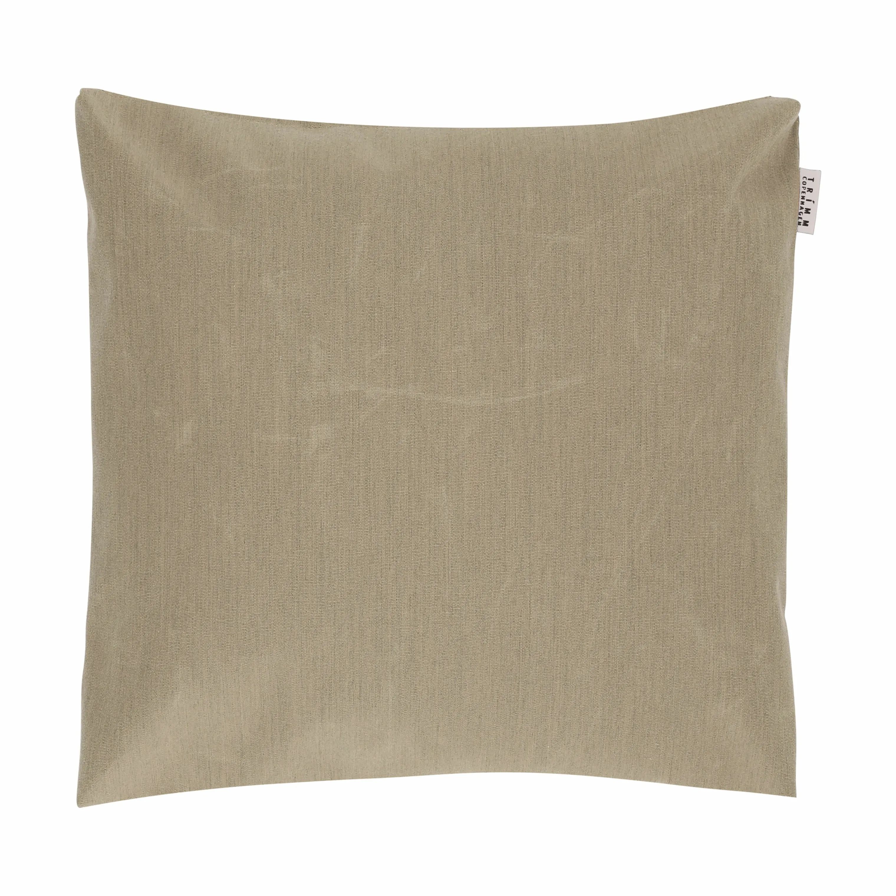 TRIMM Copenhagen Havehynder Square Pude i Taupe, B45 x L45 cm, 1