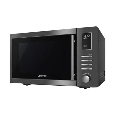 Smeg Mikroovne Kombiovn MOE25B i Mørk inox, 2