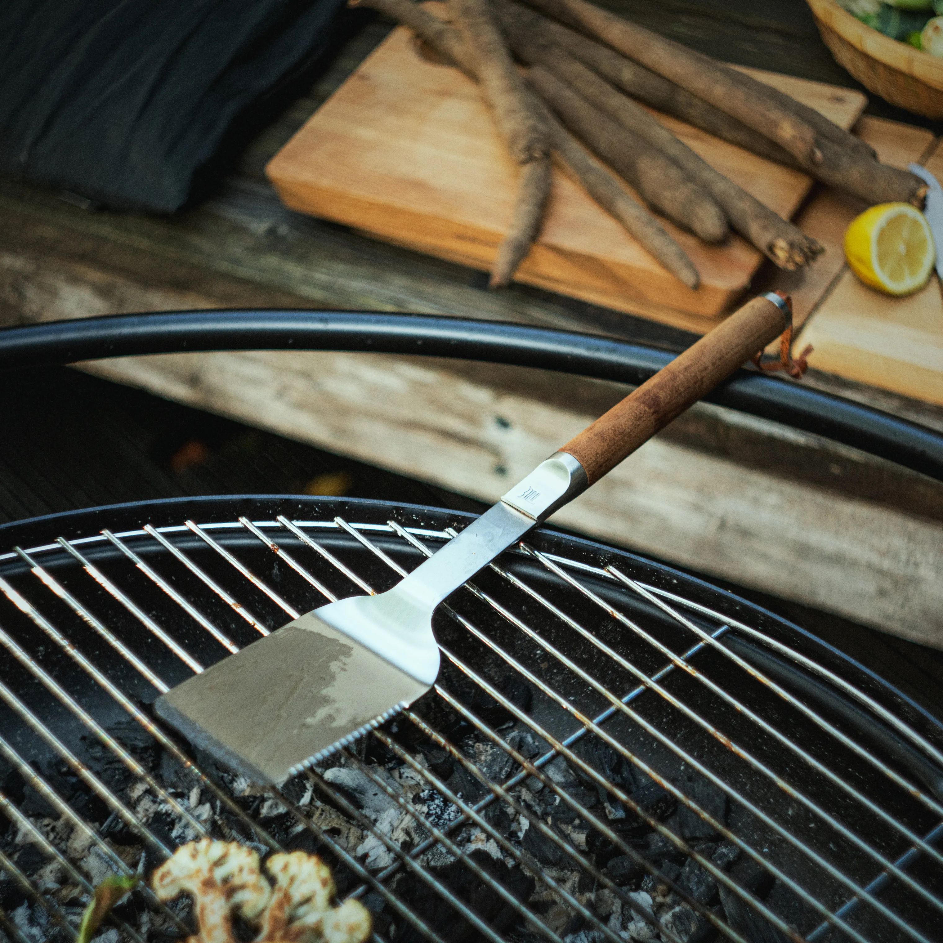 Fiskars Paletknive Norden Grill Palet i sølv;brun, 2