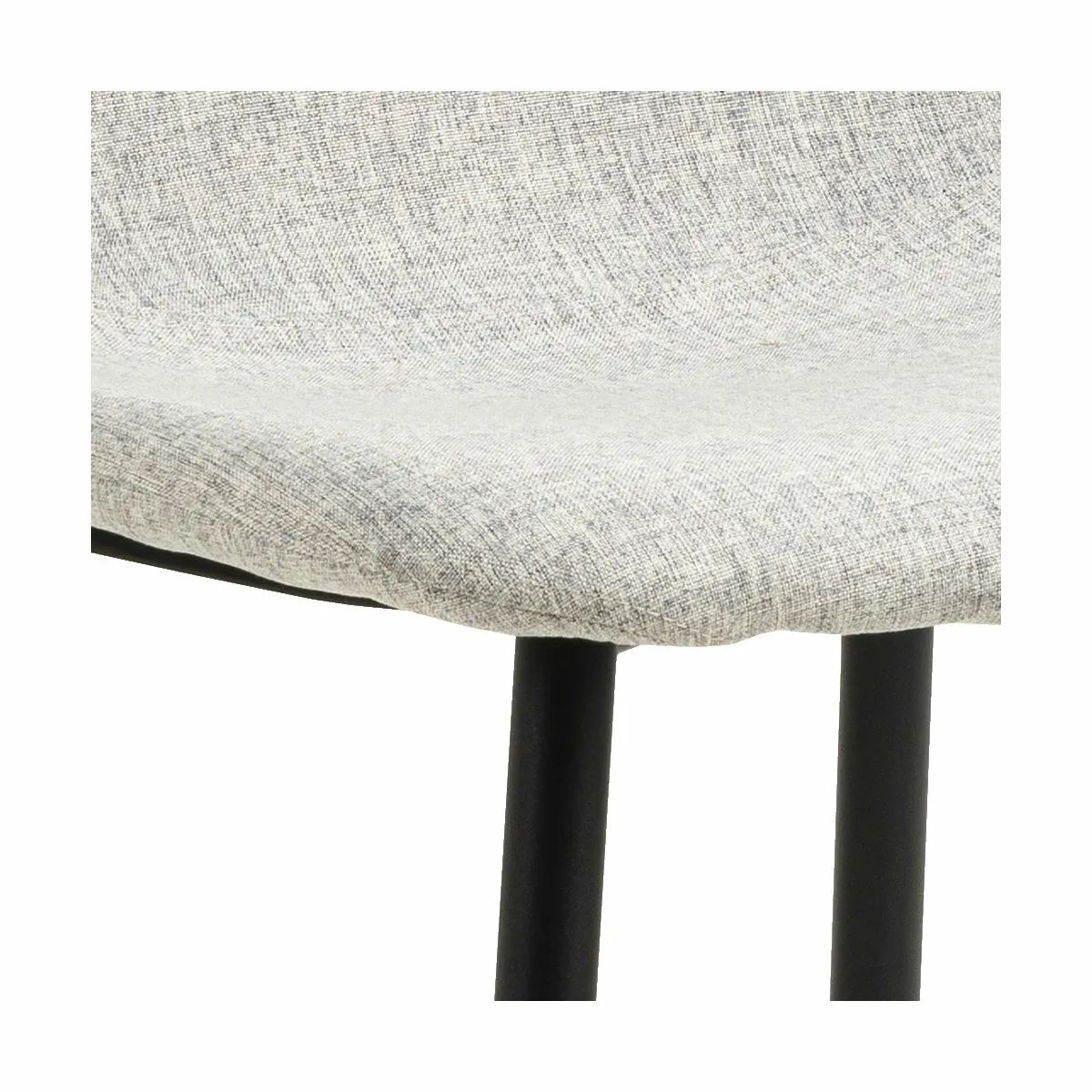 CASA Living Spisebordsstole Celia Spisebordsstol - 4 stk. i lysegrå, 4