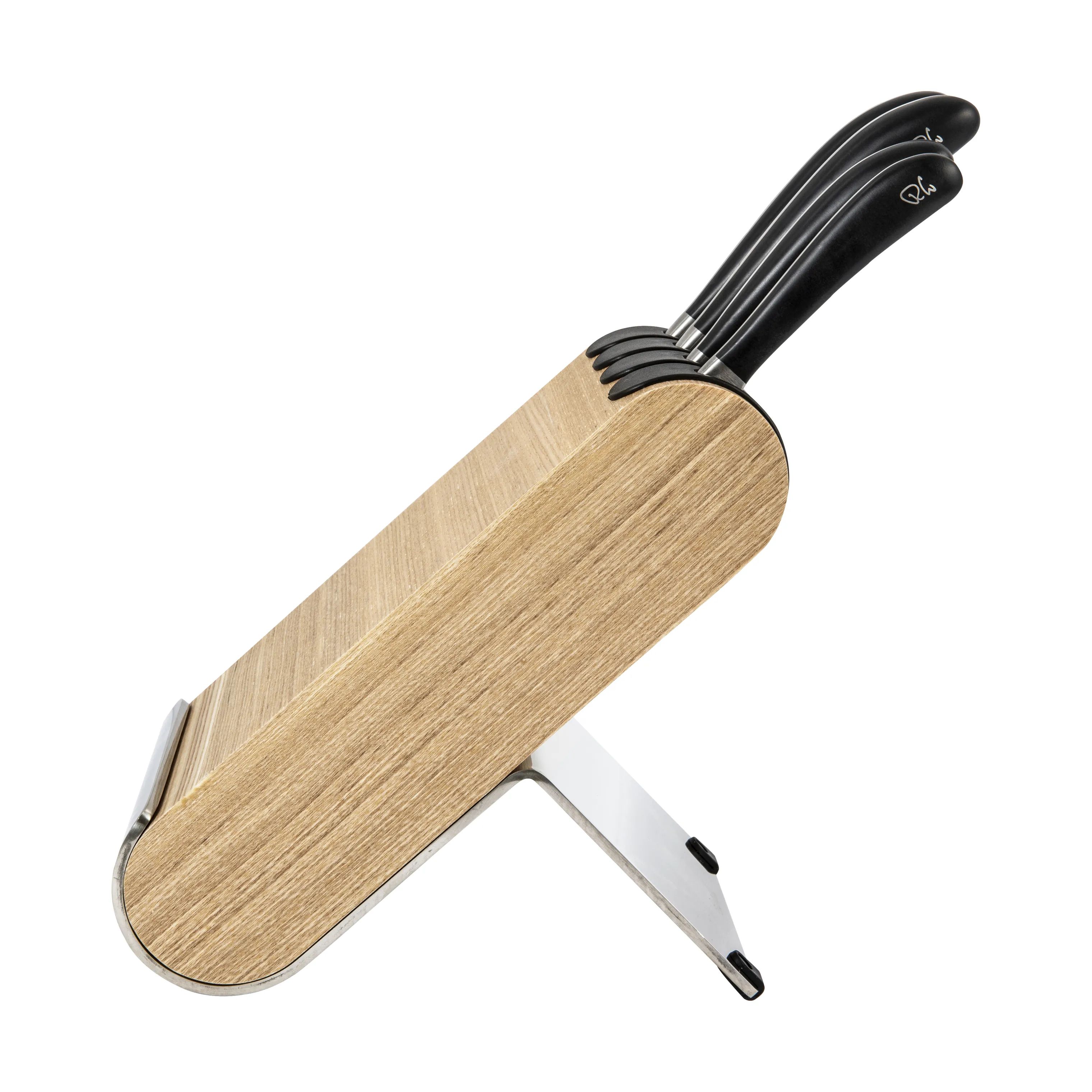 Robert Welch Knivblokke med knive Signature Knivblok - 5 dele i natur/sort, 2
