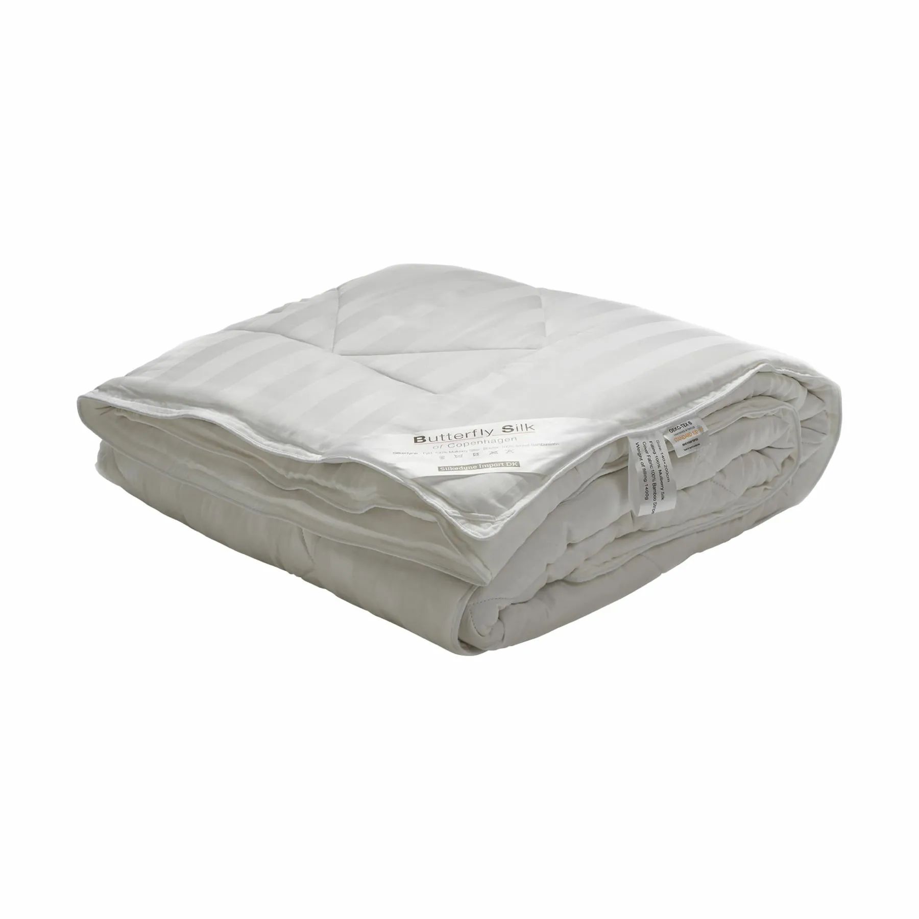 Butterfly Silk of Copenhagen Enkeltdyner Butterfly silk Helårsdyne i Silk white, B140 x L200 cm, 1