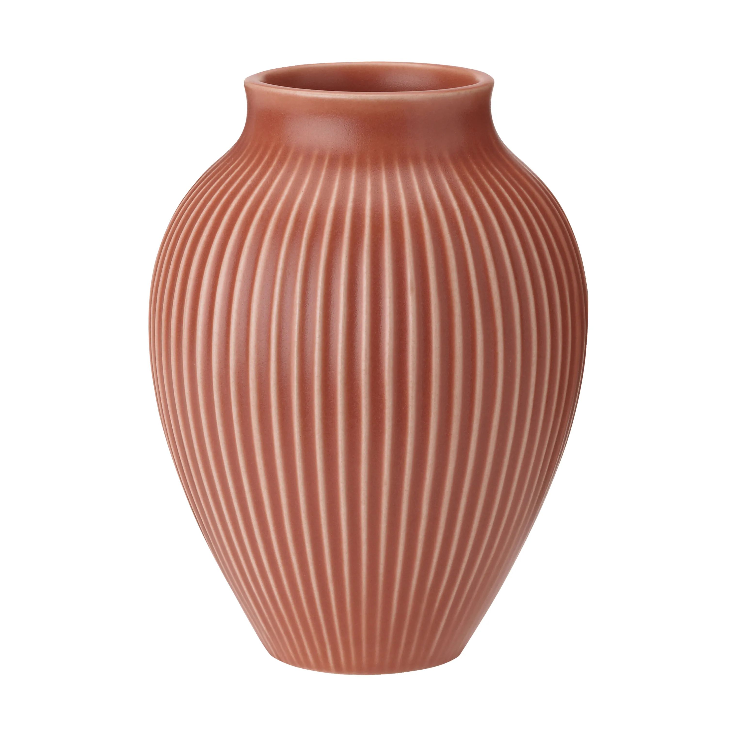 Knabstrup Keramik Vaser Knapstrup Vase i Koral, 20 cm, 1