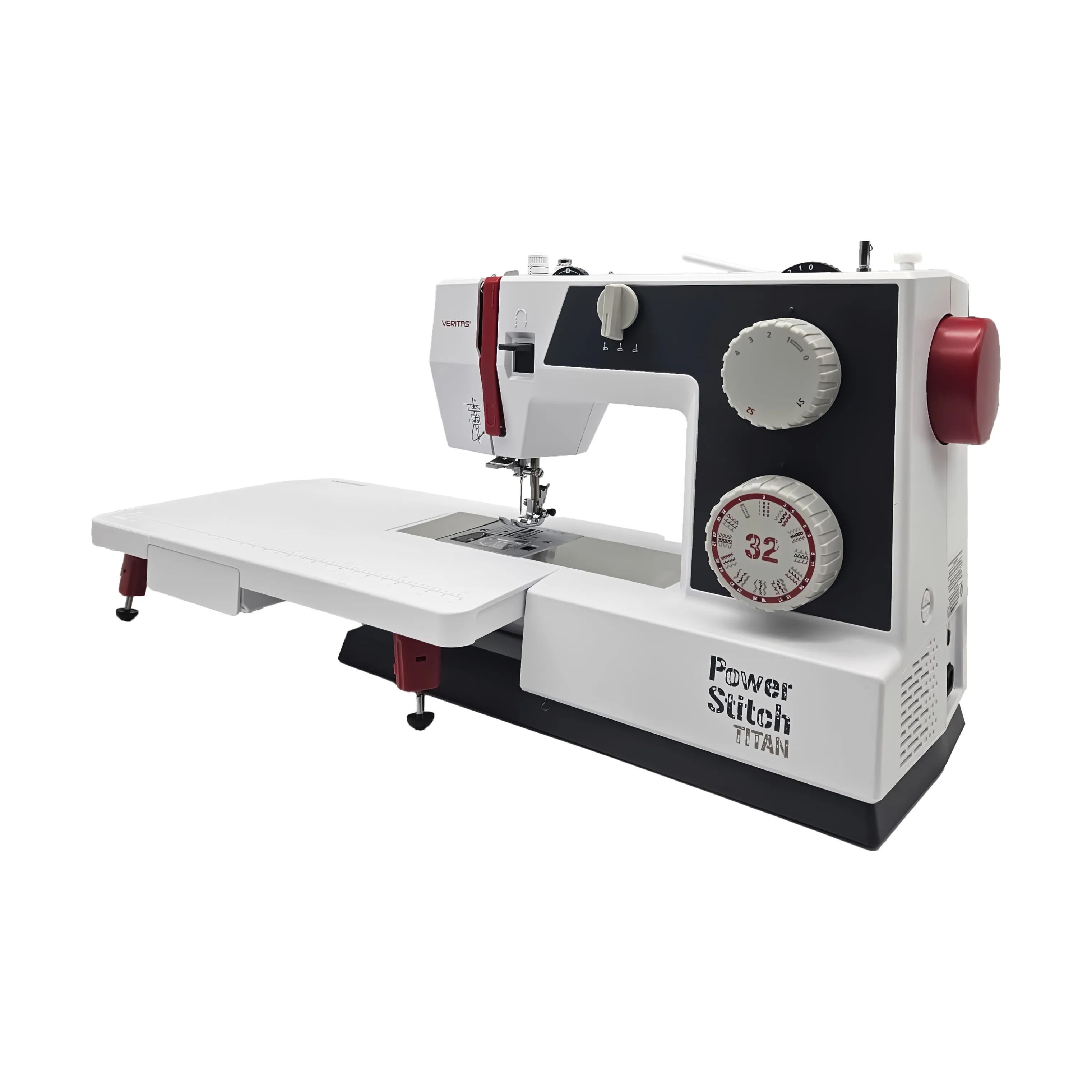 VERITAS Symaskiner Powerstitch 32 Titan Overlock i Hvid, 4