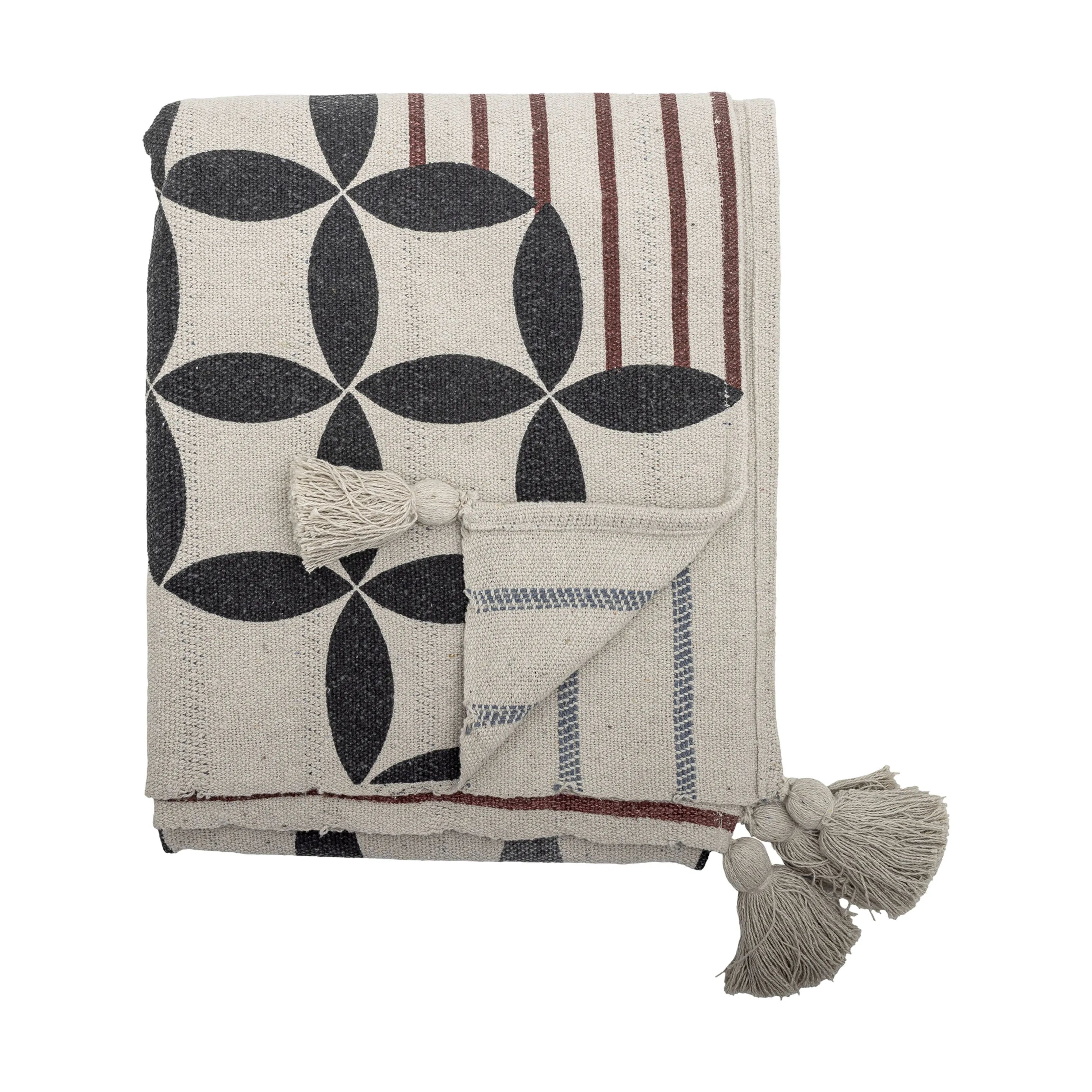 Bloomingville Plaider Forma Plaid i Natur, 1