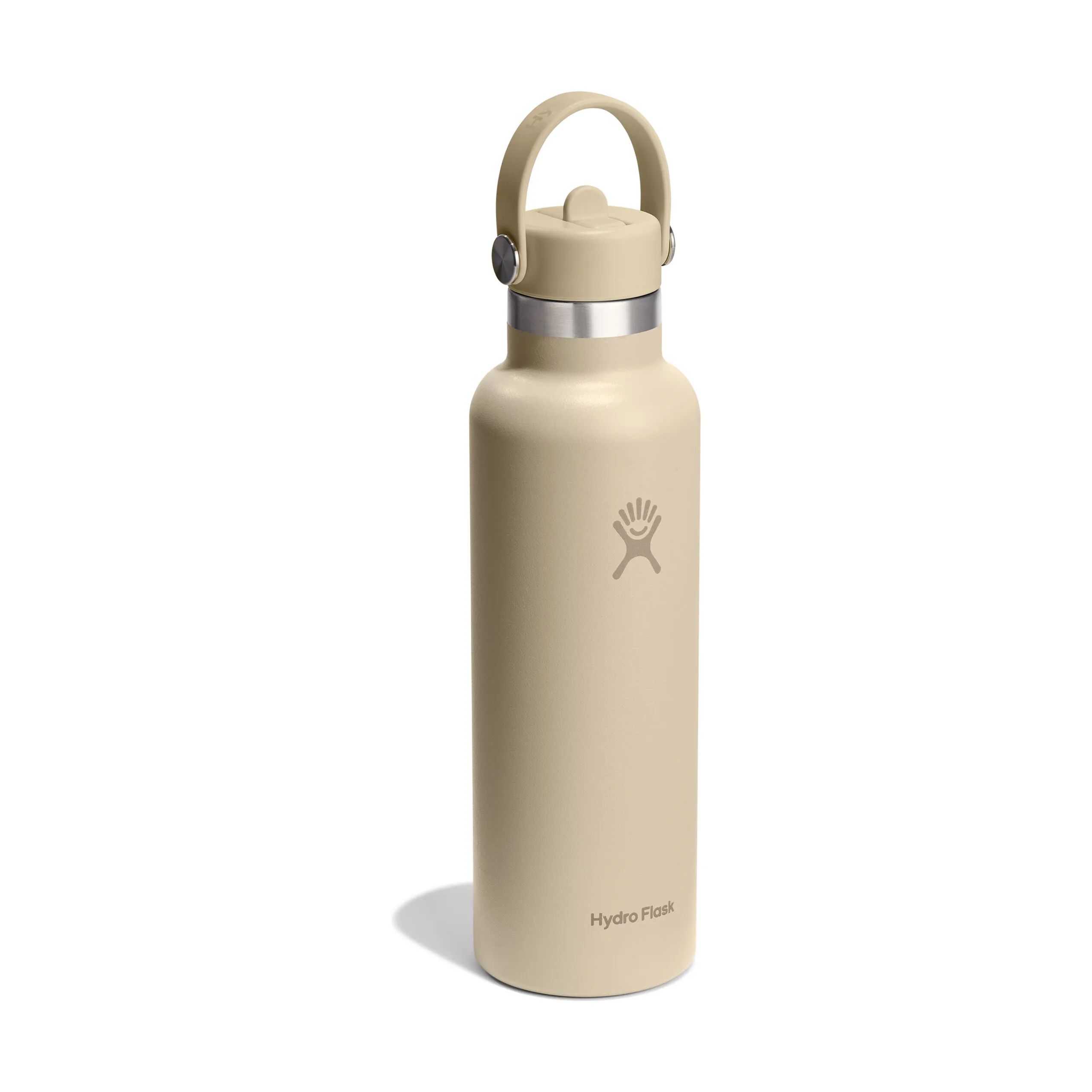Hydro Flask Termoflasker Flex Straw Termodrikkedunk i Lys beige, 2