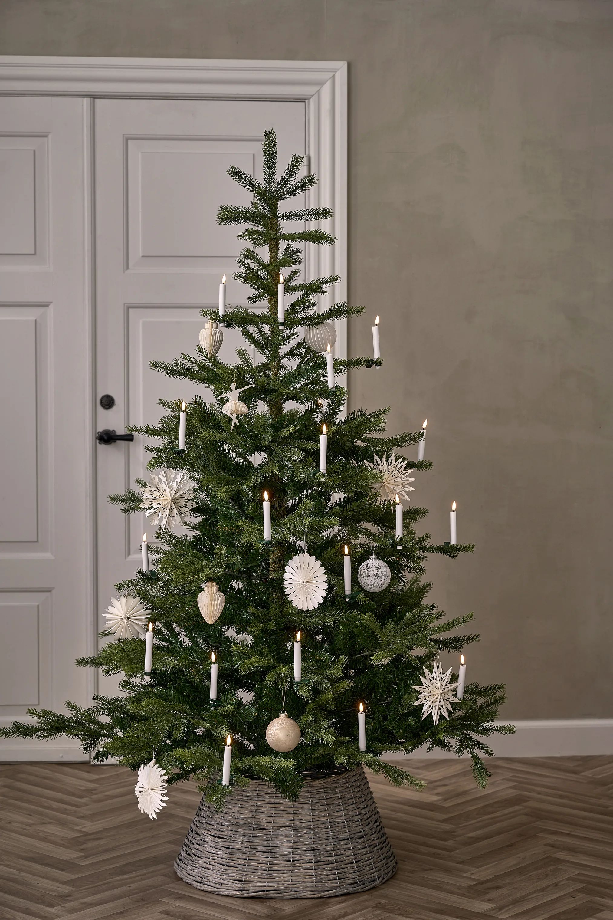 Casa Christmas Øvrigt julepynt Skjuler til juletræsfod i Grå, 2