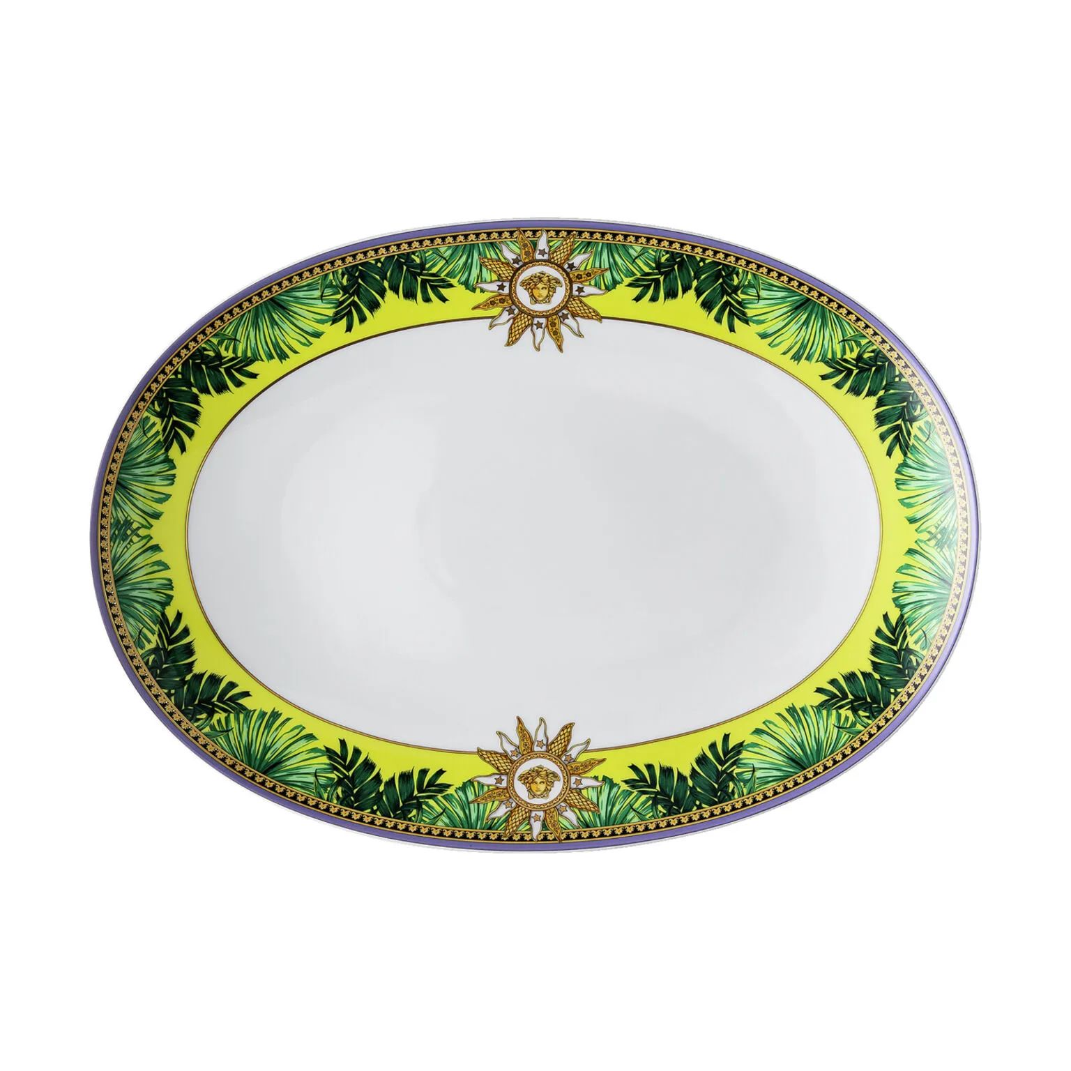 Versace Serveringsfade Le Jardin Jungle Animalier Fad i Multifarvet, 1