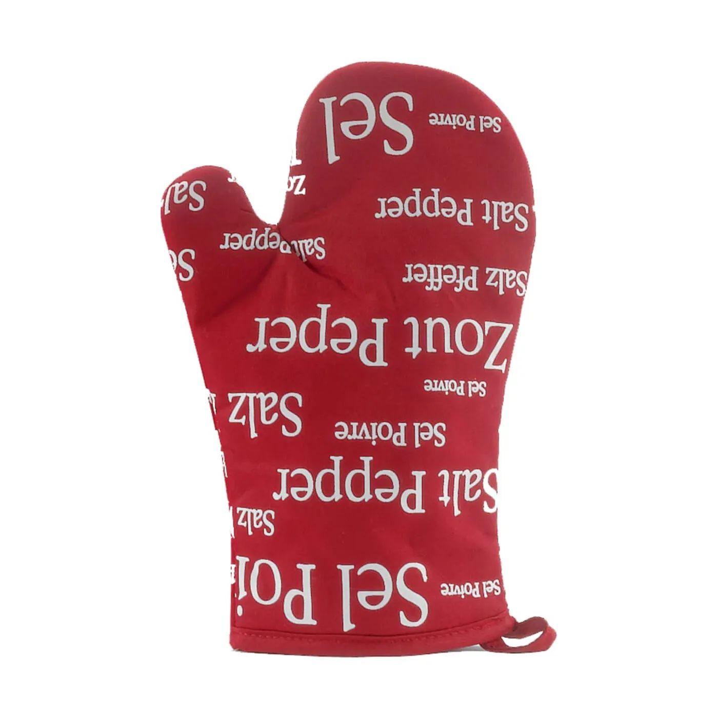 Winkler Grydelapper Sel&Poivre Ovnhandske i Rouge, 1