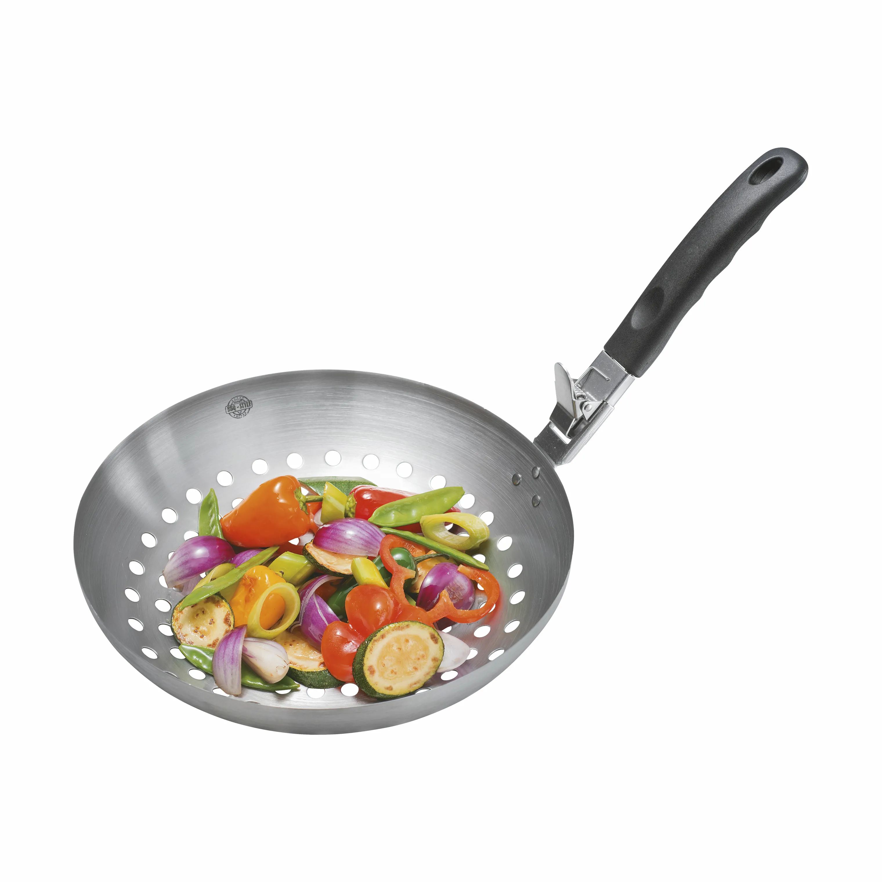 Gefu Grillredskaber Gefu Grill Wok i Stål/sort, 1
