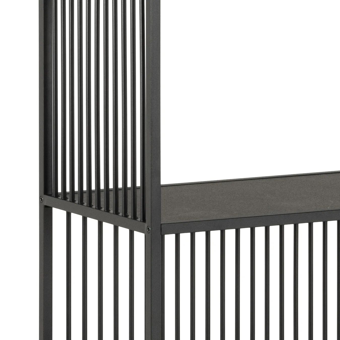 CASA Living Reoler og tilbehør Strington Reol i Sort, 2