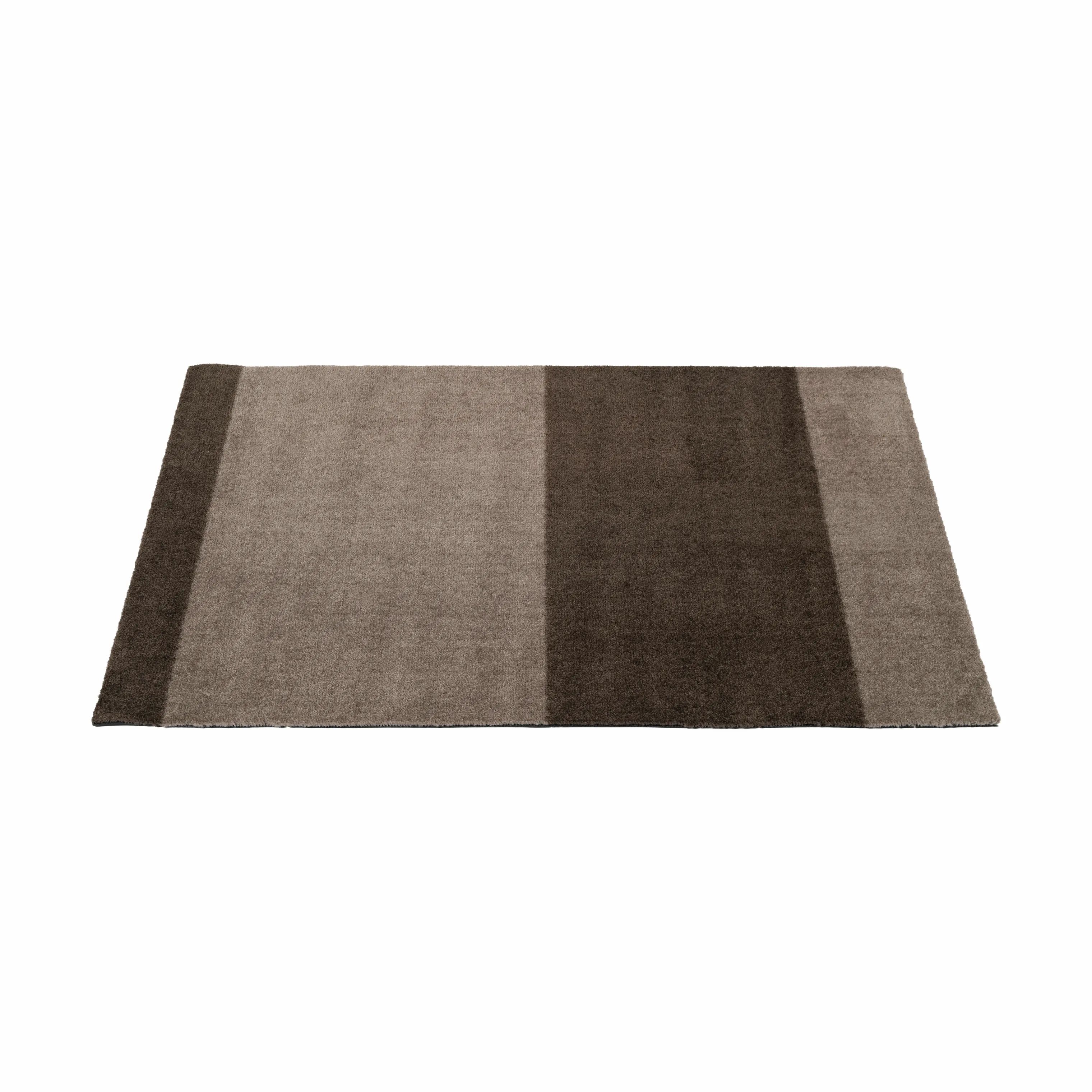 Tica Copenhagen Dørmåtter Stripes Horisontal Gulvmåtte i sand/brun, B60 x L90 cm, 9