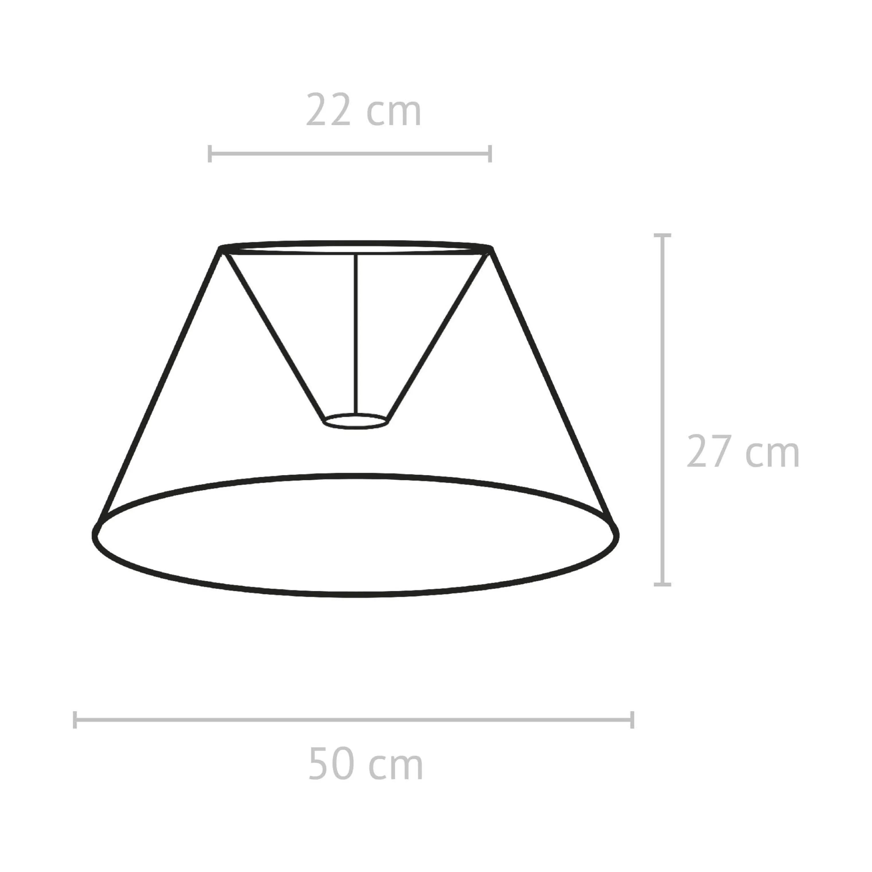 PR Home Lampeskærme Empire Florenzo Lampeskærm i 50 cm, 2