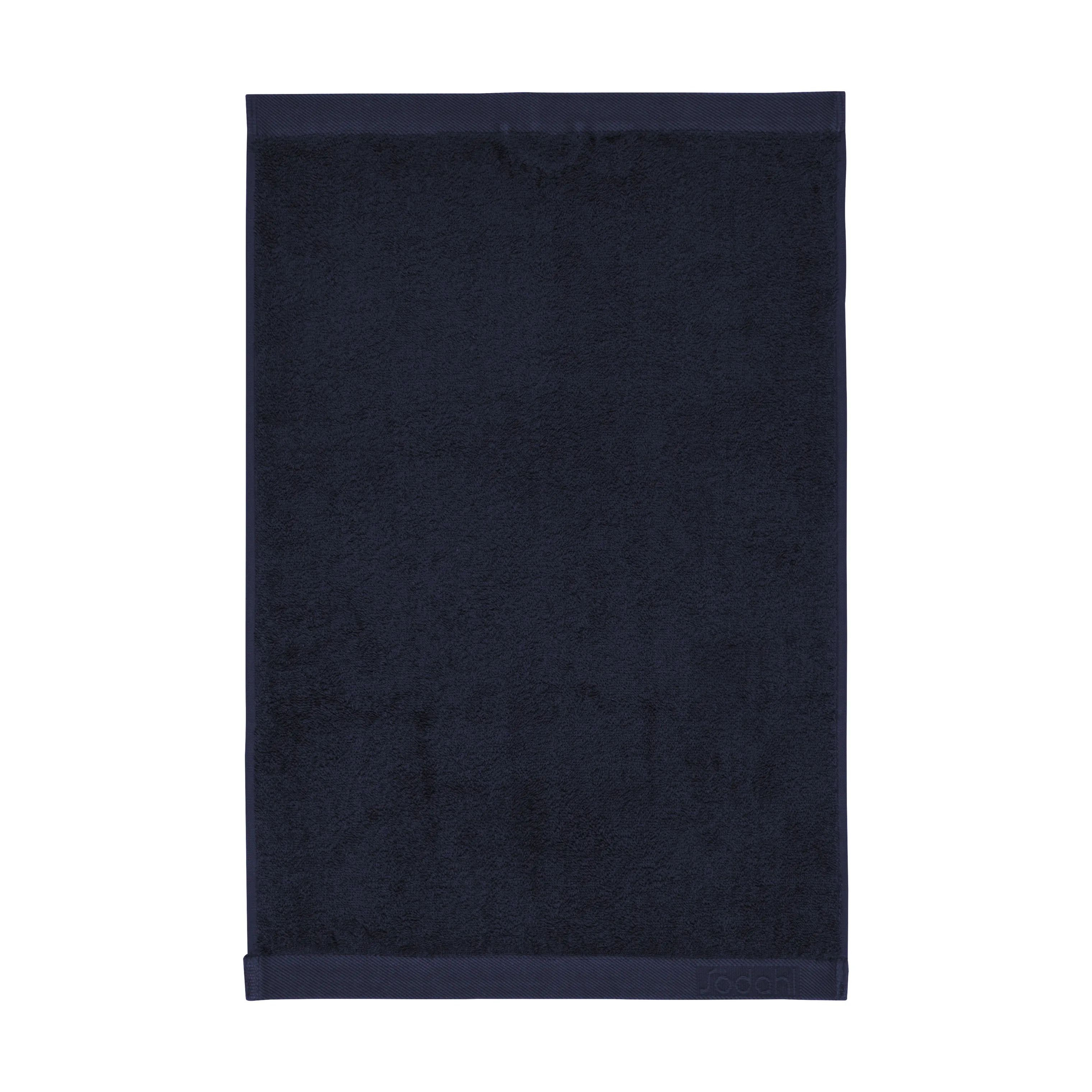 Södahl Håndklæder Organic Comfort Håndklæde i Navy blue, B40 x L60 cm, 4