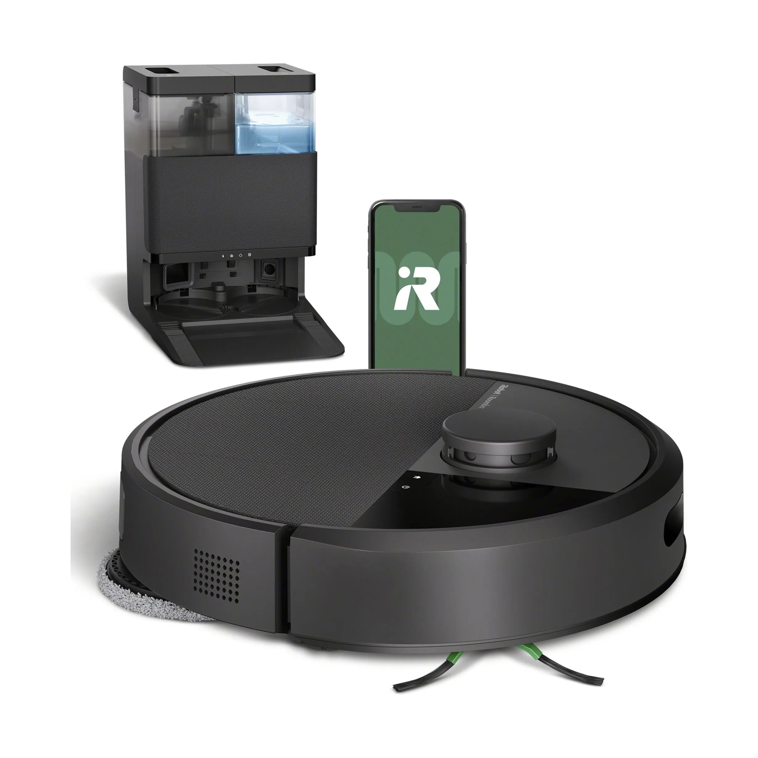 iRobot Robotstøvsugere Roomba Combo 405 Plus Robotstøvsuger i Sort, 8